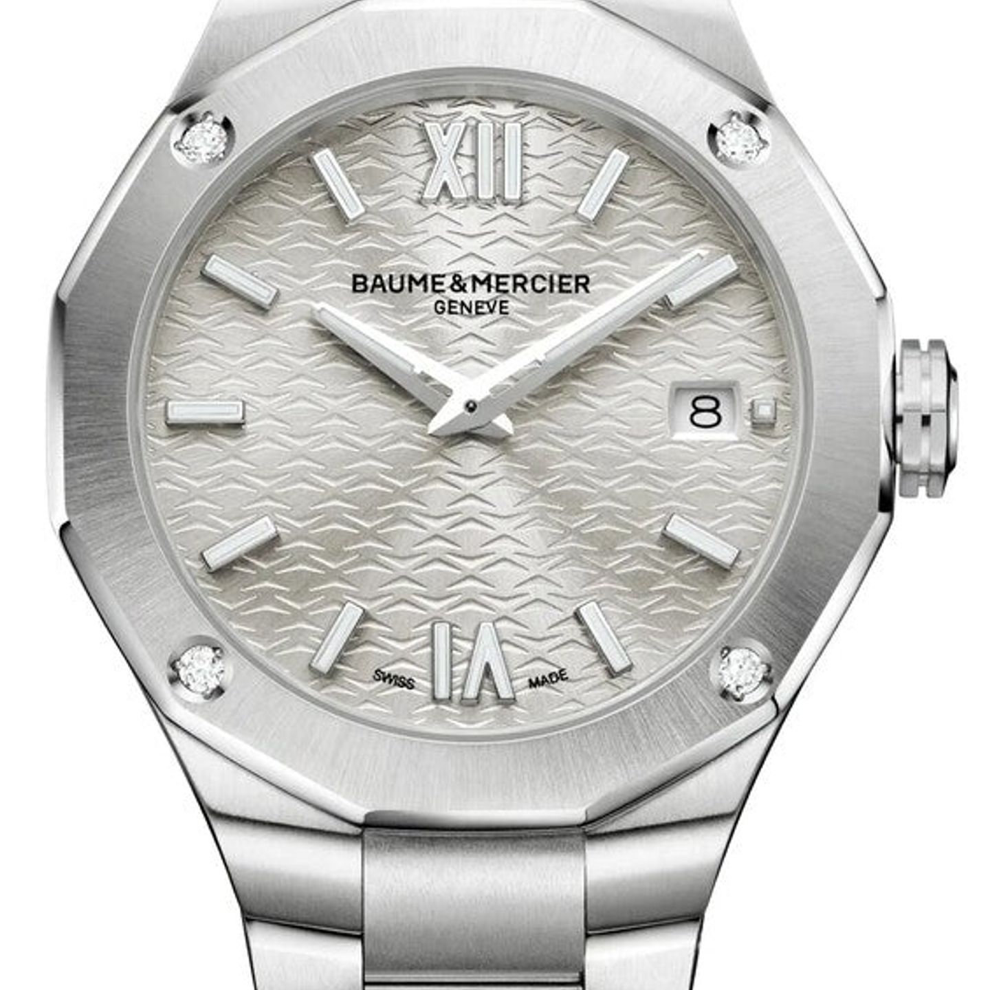 Baume & Mercier Riviera M0A10614 (2026) - Zilver wijzerplaat 36mm Staal (1/1)