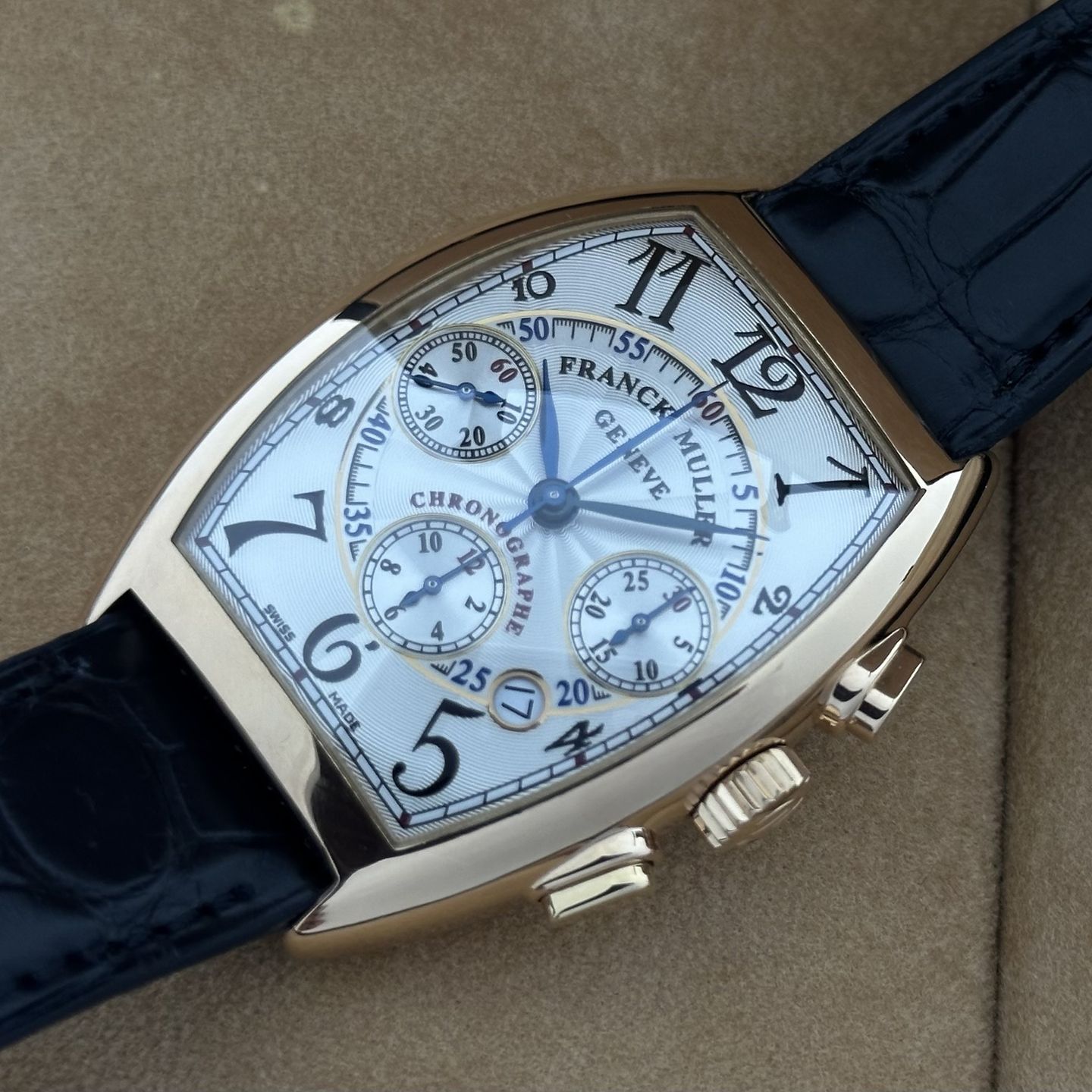 Franck Muller Cintrée Curvex 7880 CC AT (Unknown (random serial)) - 36 mm Steel case (7/8)