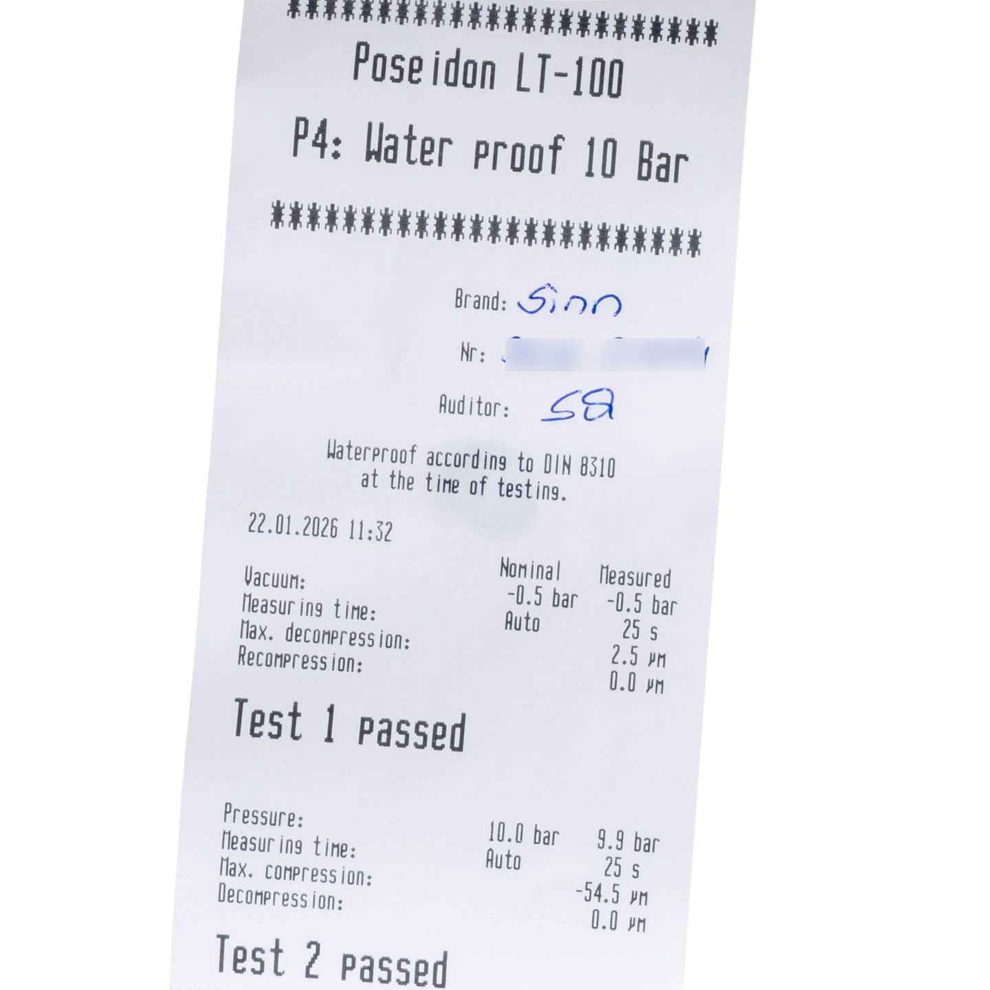 Sinn 303 303.010 - (5/8)