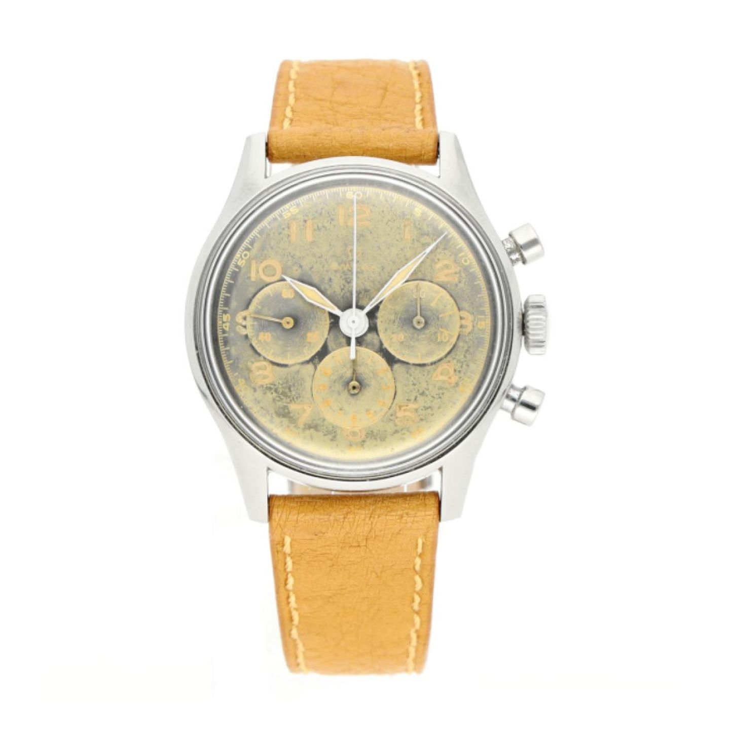 Omega Vintage CK 2451 (1948) - Yellow dial 35 mm Steel case (1/7)