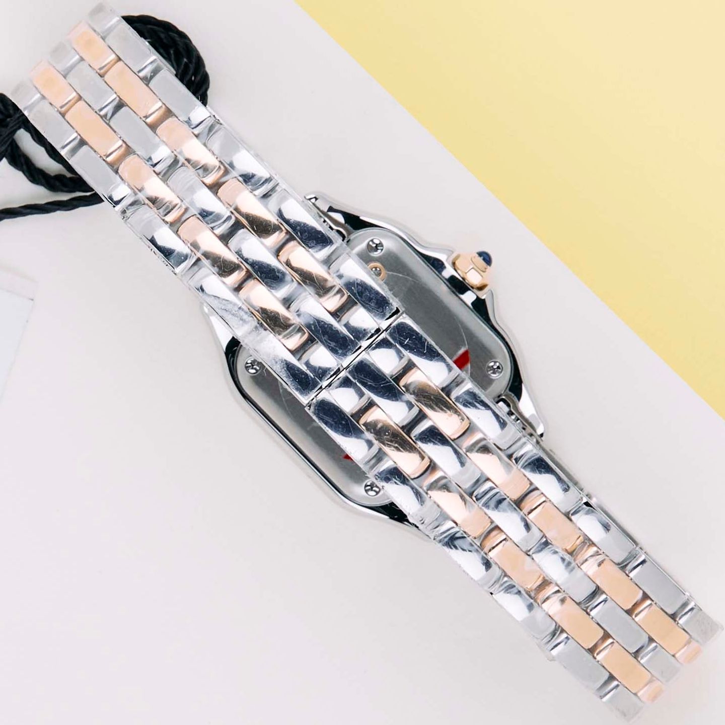 Cartier Panthère W2PN0018 (2026) - White dial 30 mm Gold/Steel case (6/8)