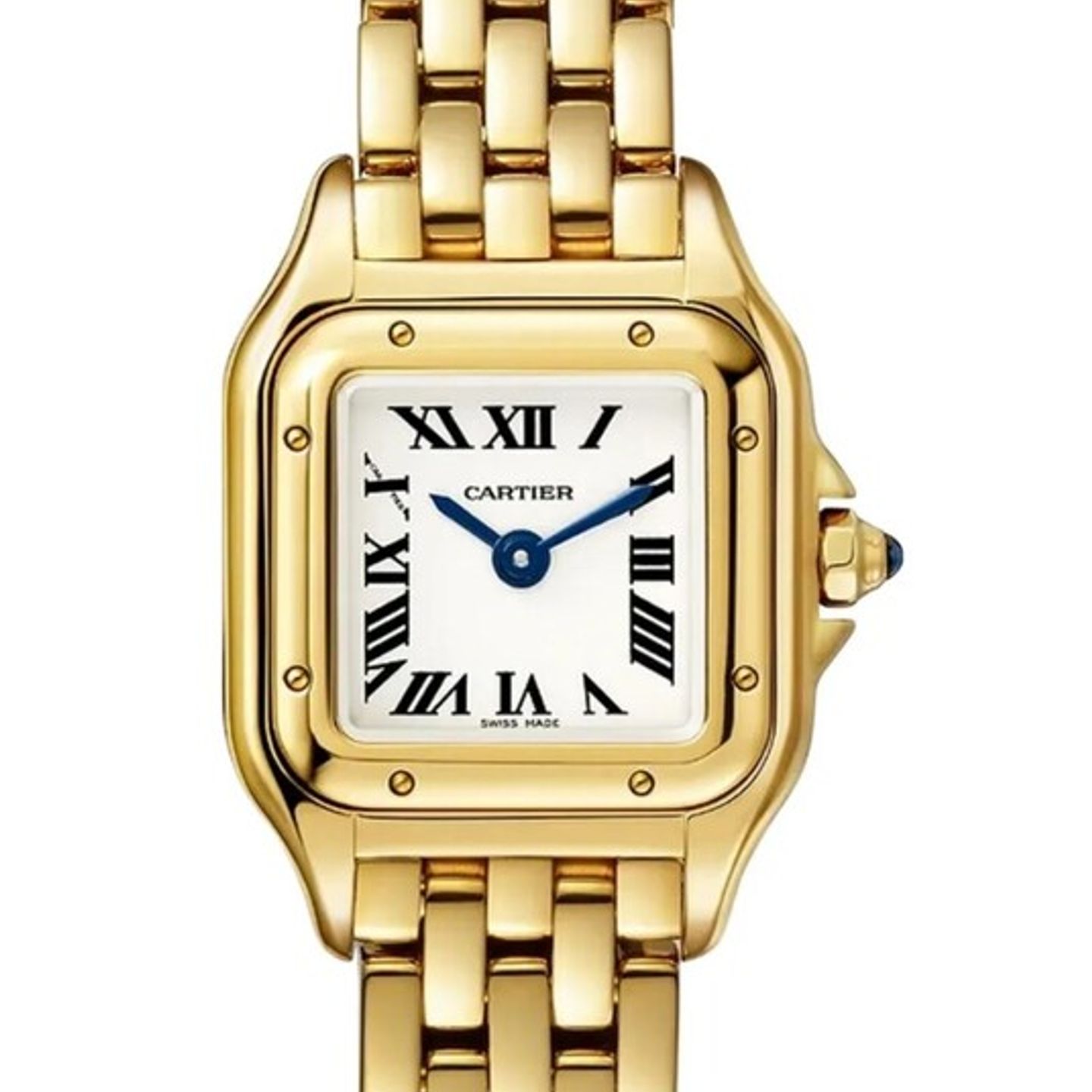 Cartier Panthère WGPN0048 (2026) - Silver dial 25 mm Yellow Gold case (1/1)