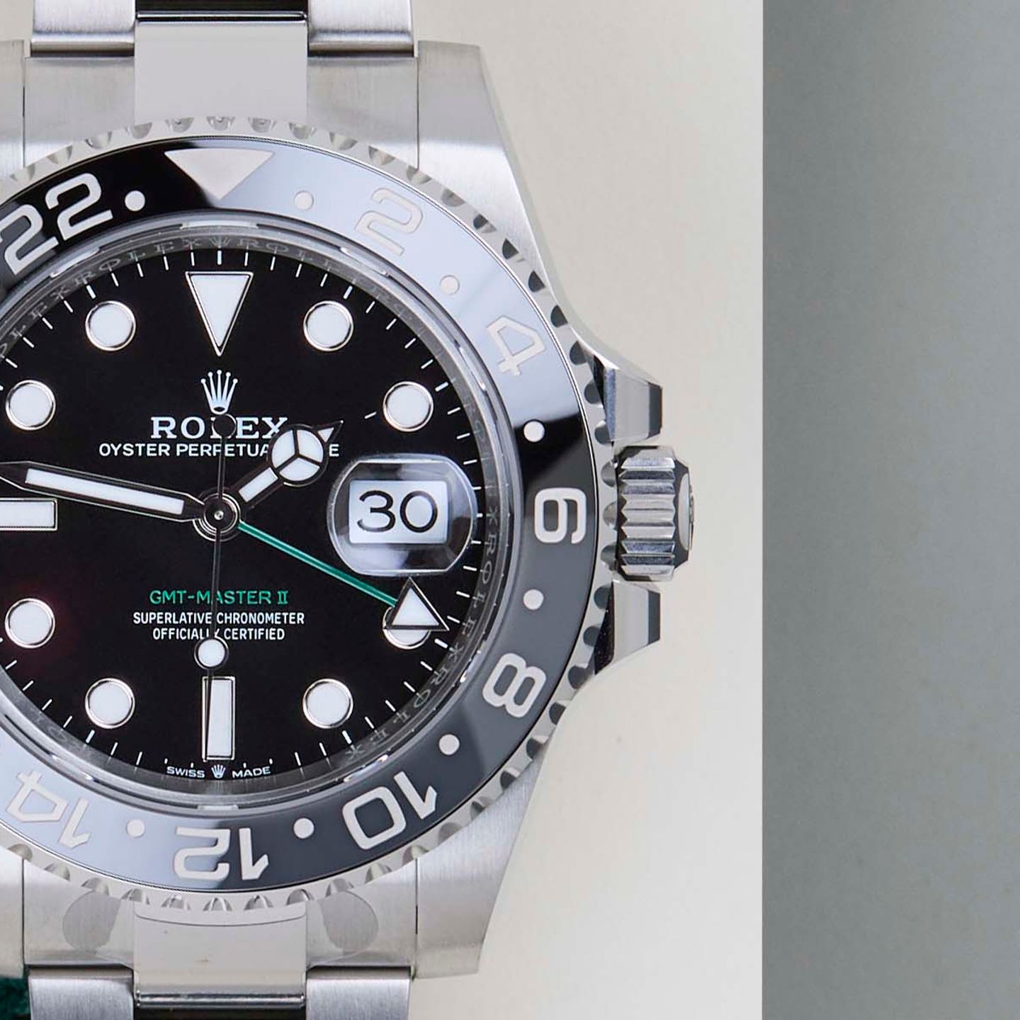 Rolex GMT-Master II 126710GRNR (2025) - Black dial 40 mm Steel case (5/8)
