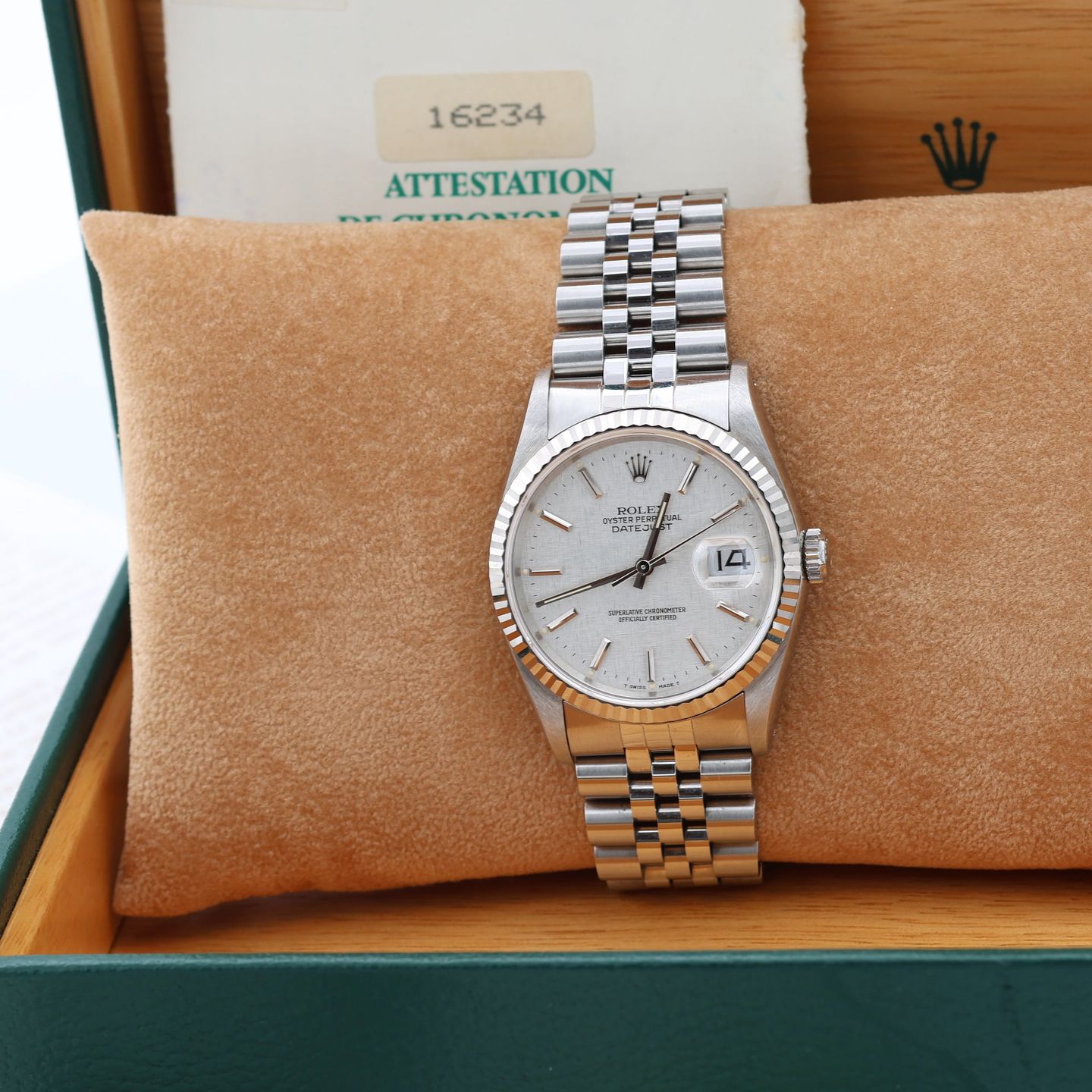 Rolex Datejust 36 16234 (Unknown (random serial)) - 36 mm Steel case (1/8)