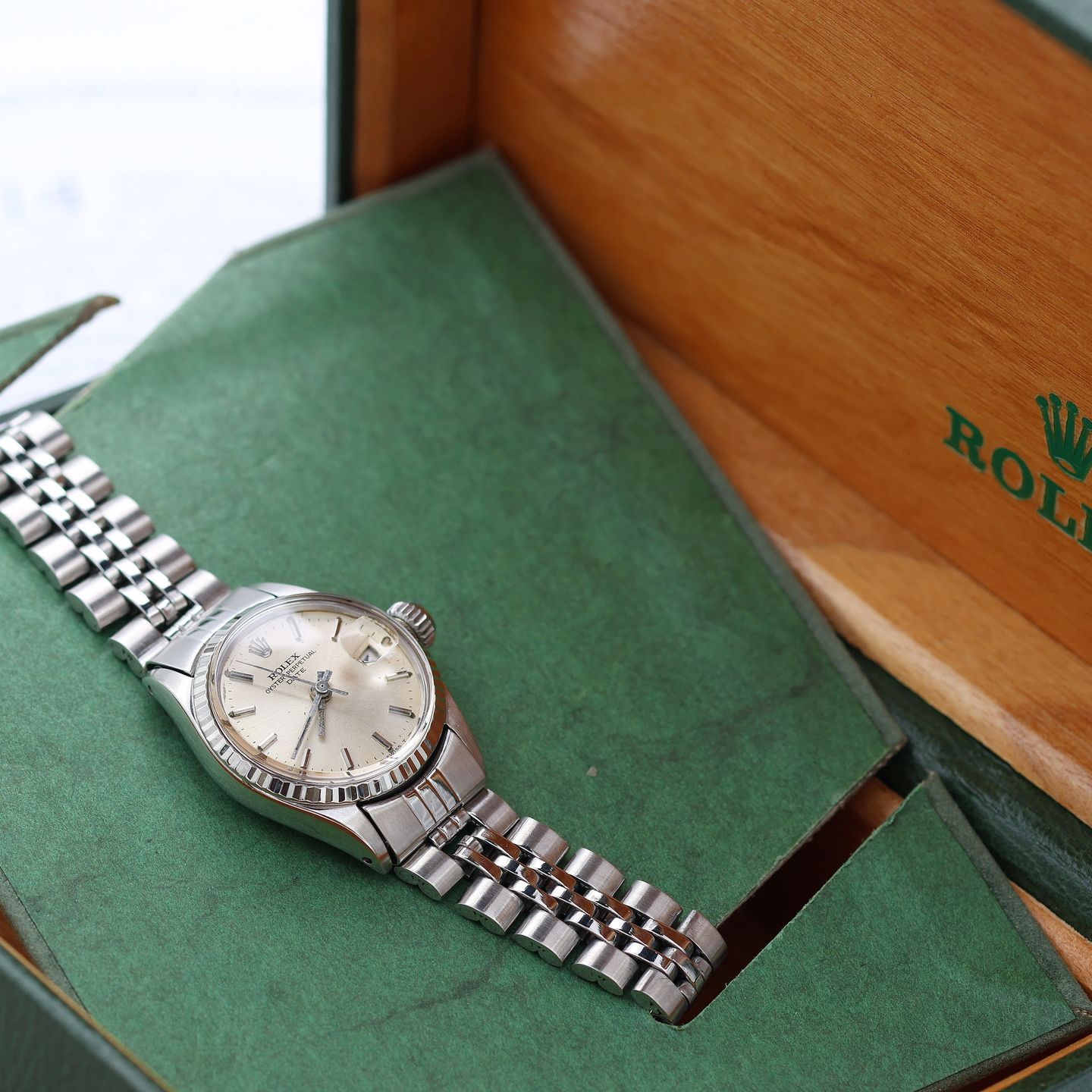 Rolex Oyster Perpetual Lady Date 6517 - (2/8)