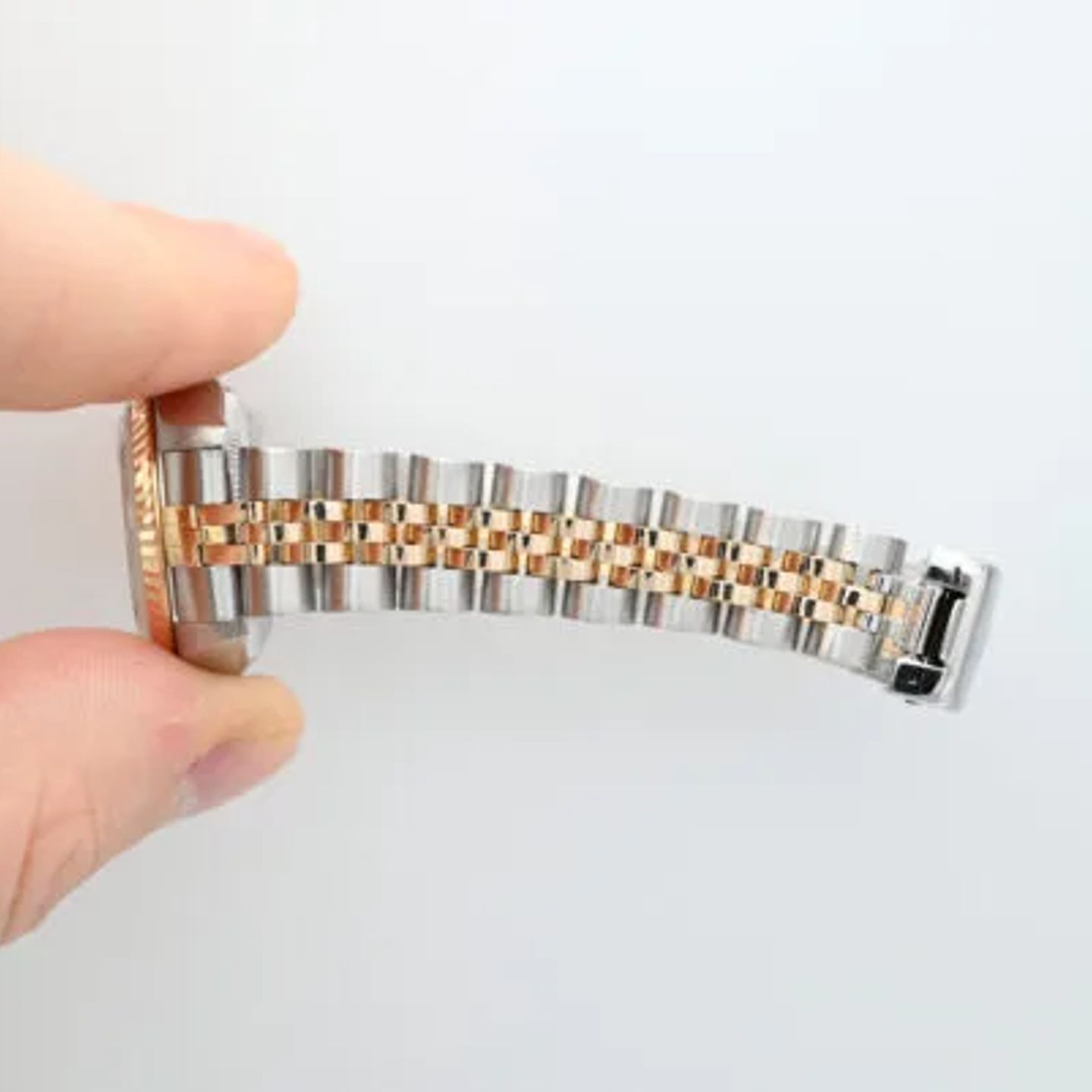 Rolex Lady-Datejust 69173 (1999) - Silver dial 26 mm Gold/Steel case (7/7)