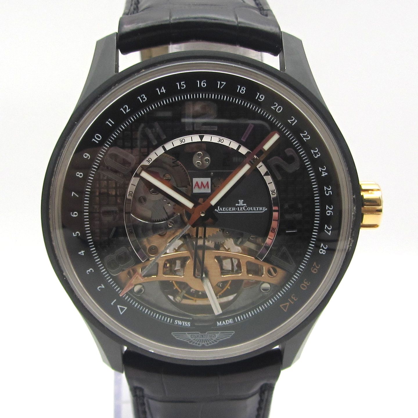 Jaeger-LeCoultre AMVOX 193.C.78.S (Unknown (random serial)) - Transparent dial 44 mm Ceramic case (1/6)