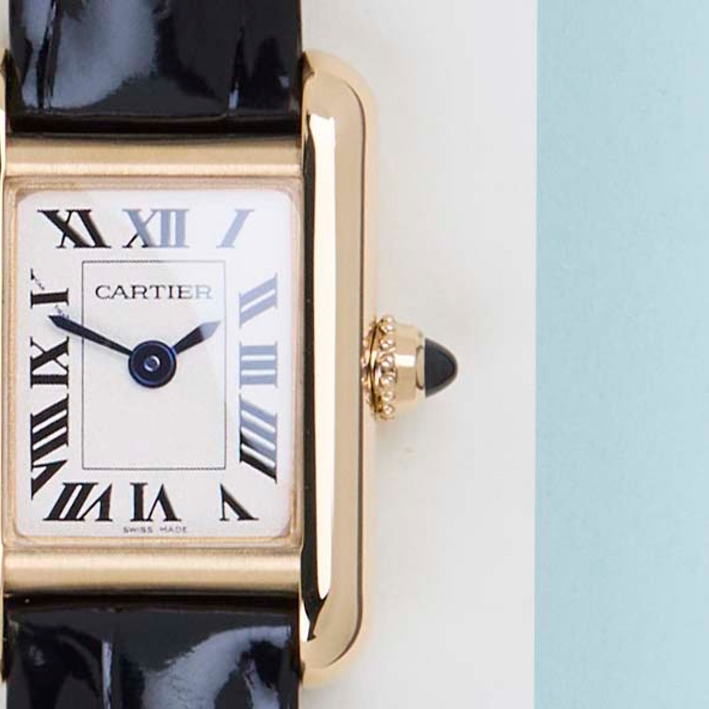 Cartier Tank Louis Cartier WGTA0352 (2026) - Silver dial 17 mm Yellow Gold case (5/8)