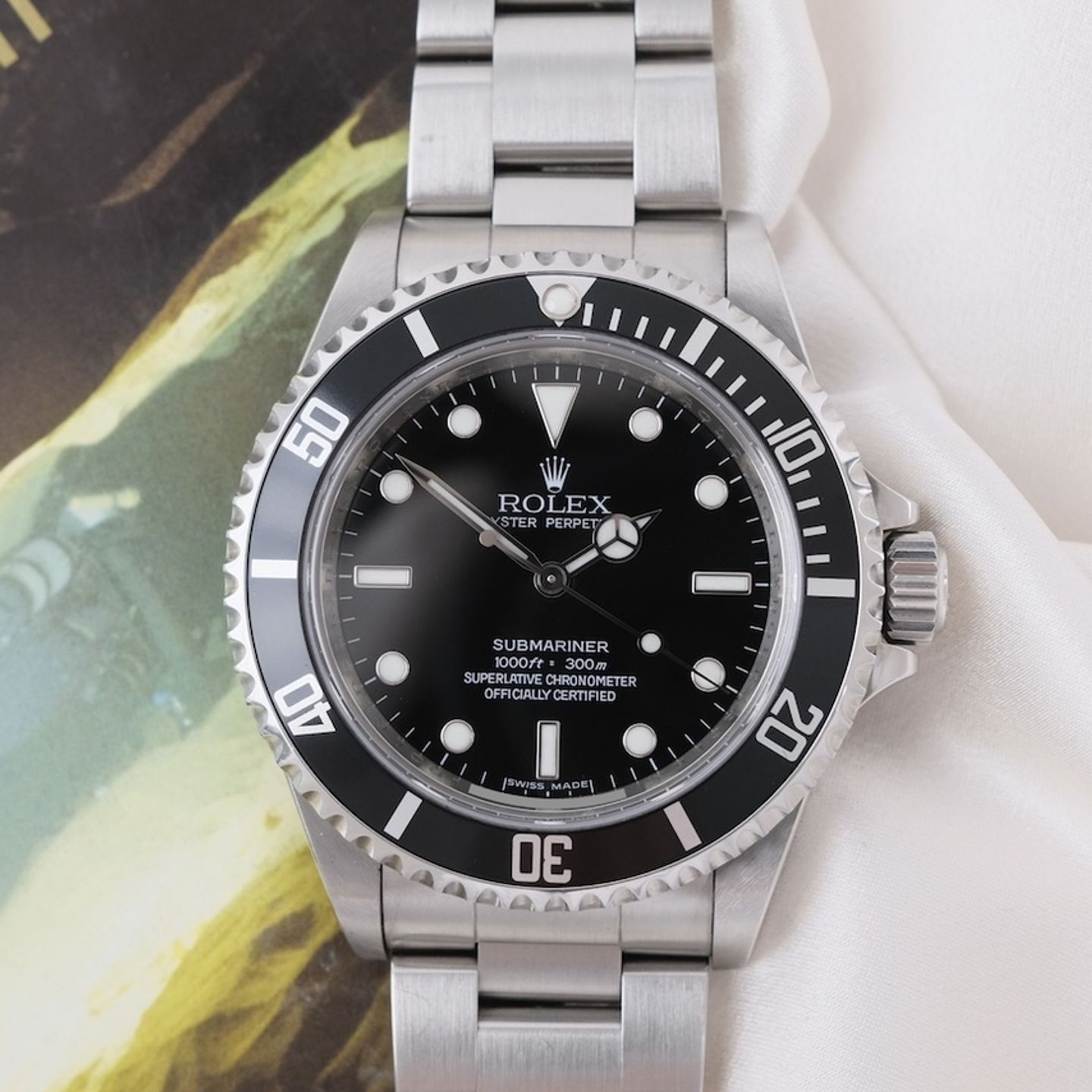 Rolex Submariner No Date 14060M (2009) - 40mm Staal (5/8)