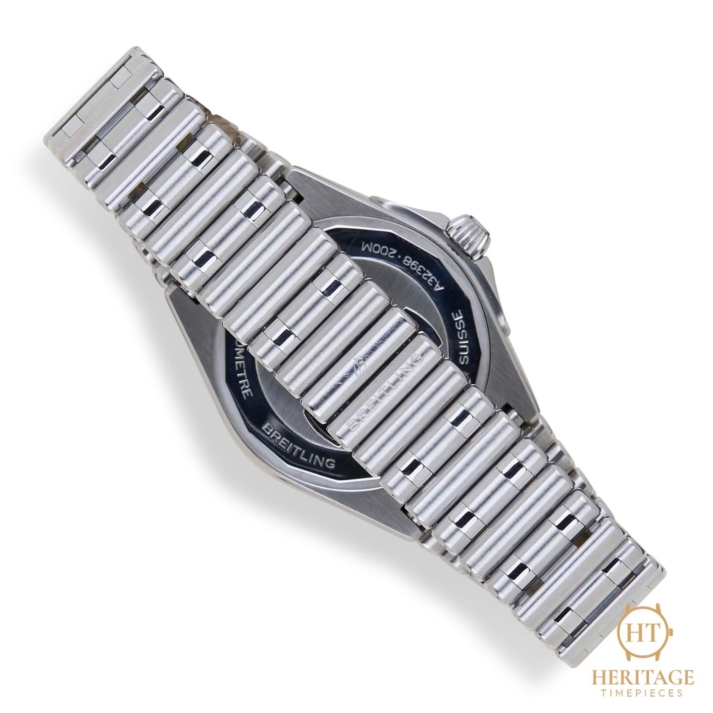 Breitling Chronomat GMT Unknown (Unknown (random serial)) - Blue dial 40 mm Steel case (6/8)