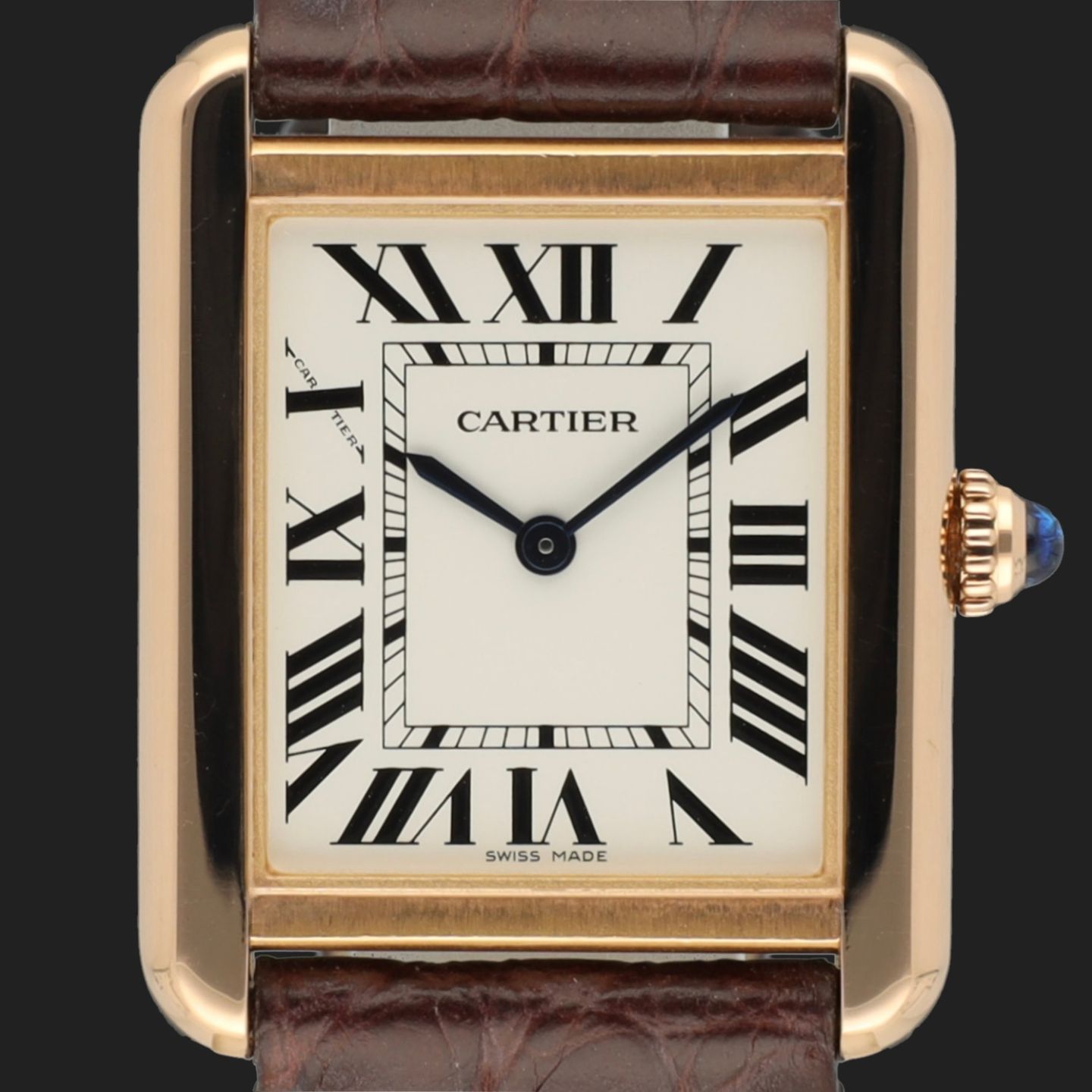 Cartier Tank Solo W5200024 (2021) - 31mm Roségoud (3/8)