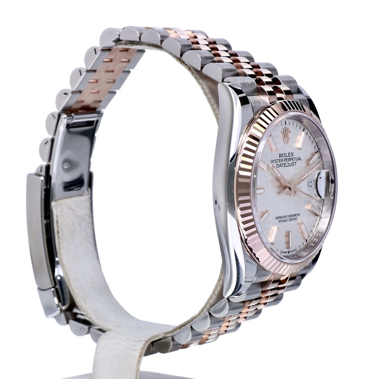 Rolex Datejust 36 126231 (2021) - Pink dial 36 mm Steel case (7/8)
