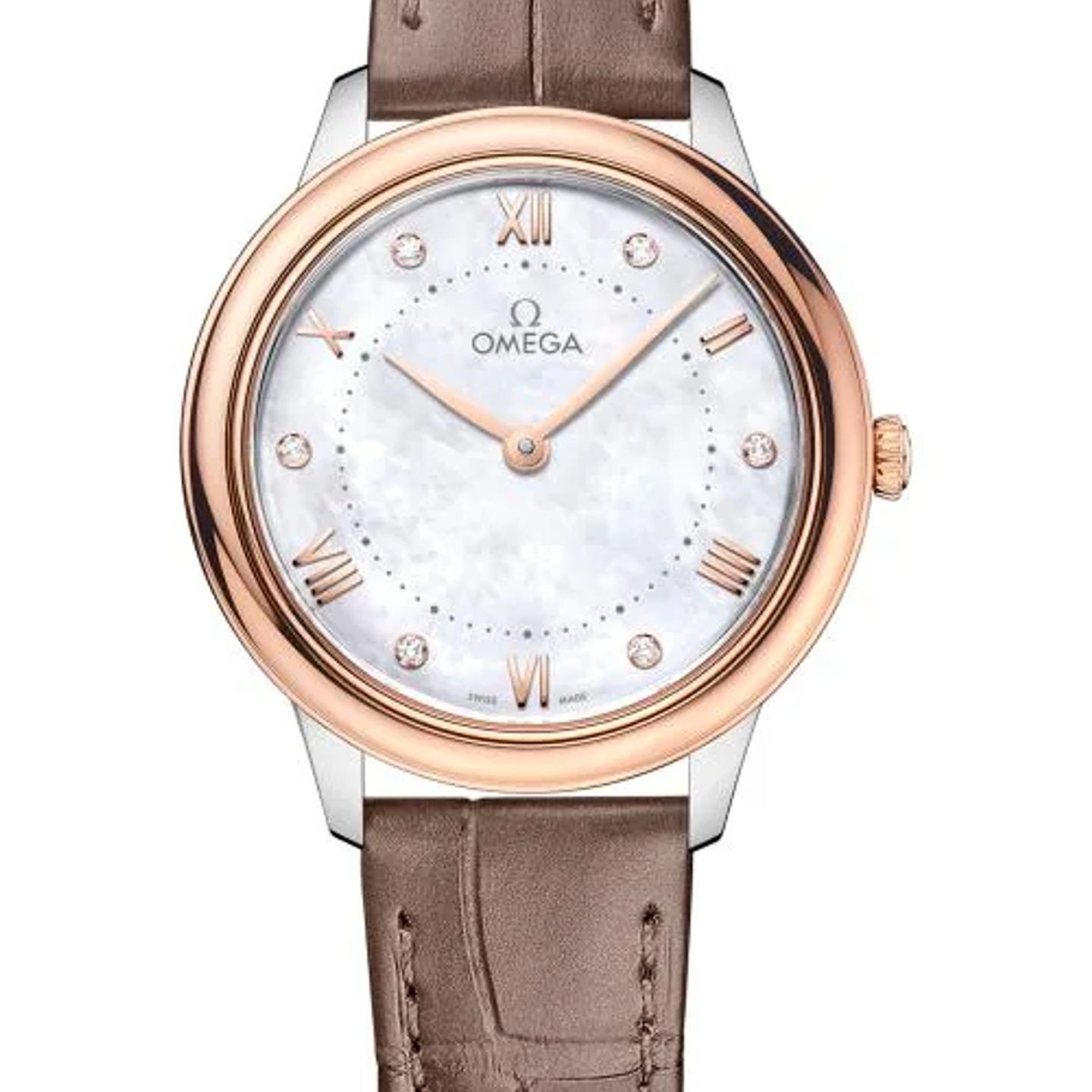 Omega De Ville 434.23.30.60.55.001 (2026) - Wit wijzerplaat 30mm Goud/Staal (1/1)