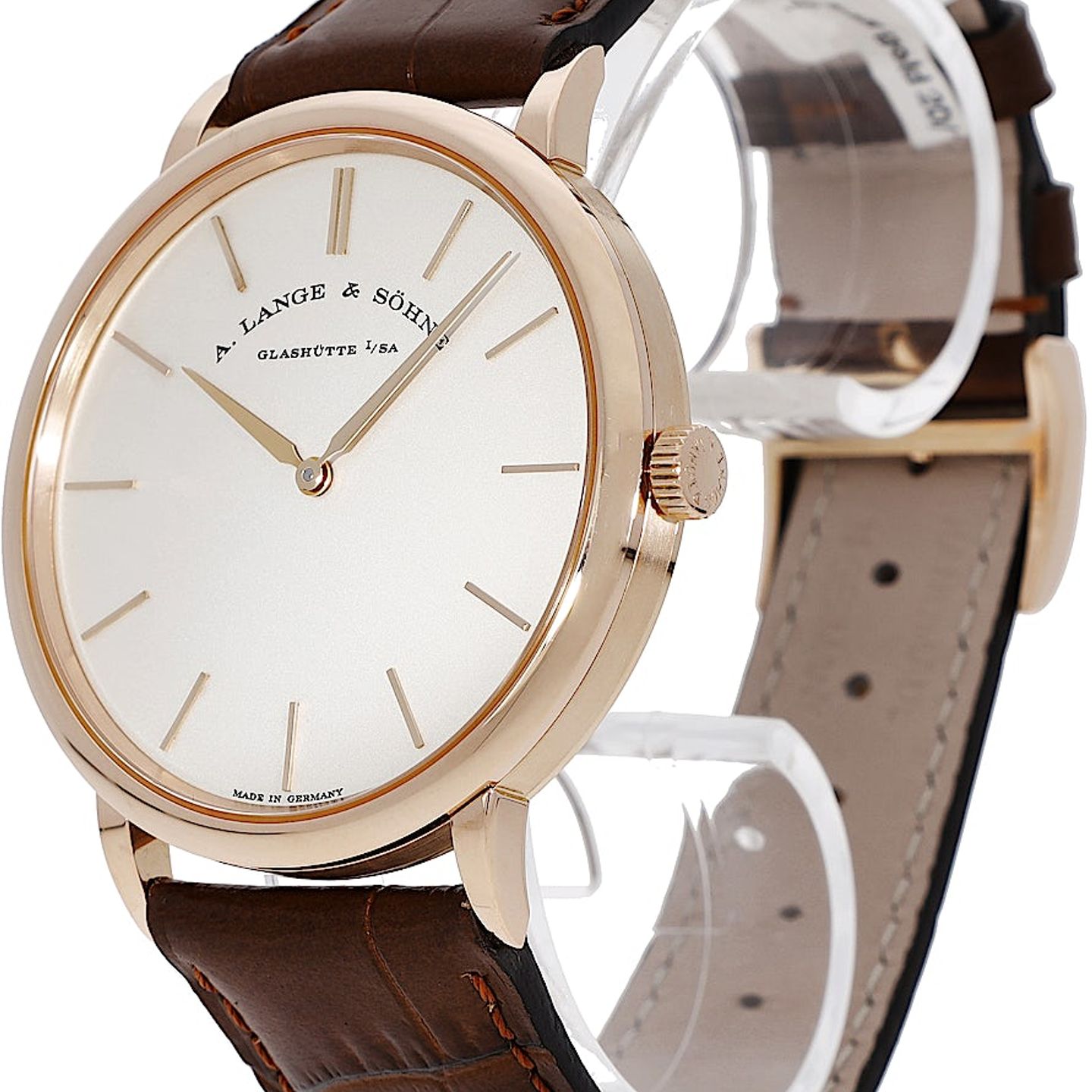 A. Lange & Söhne Saxonia 211.033 (2016) - 40mm Roségoud (3/5)
