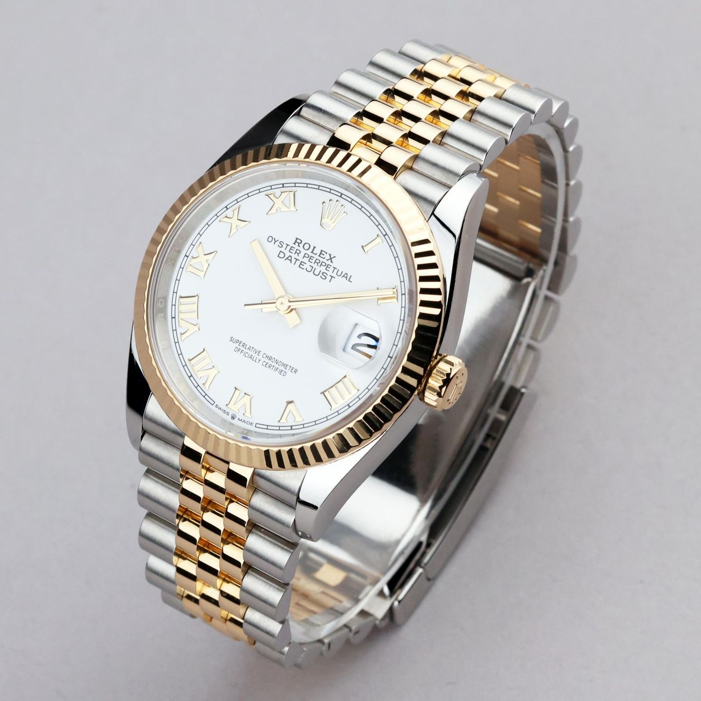 Rolex Datejust 36 126233 (2023) - 36 mm Gold/Steel case (4/8)