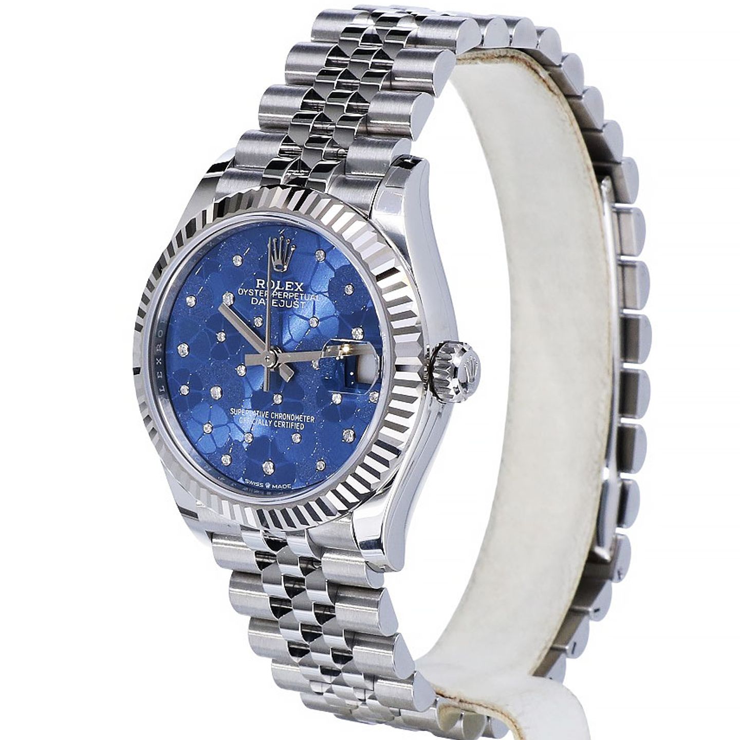 Rolex Datejust 31 278274 (2023) - Blue dial 31 mm Steel case (2/8)