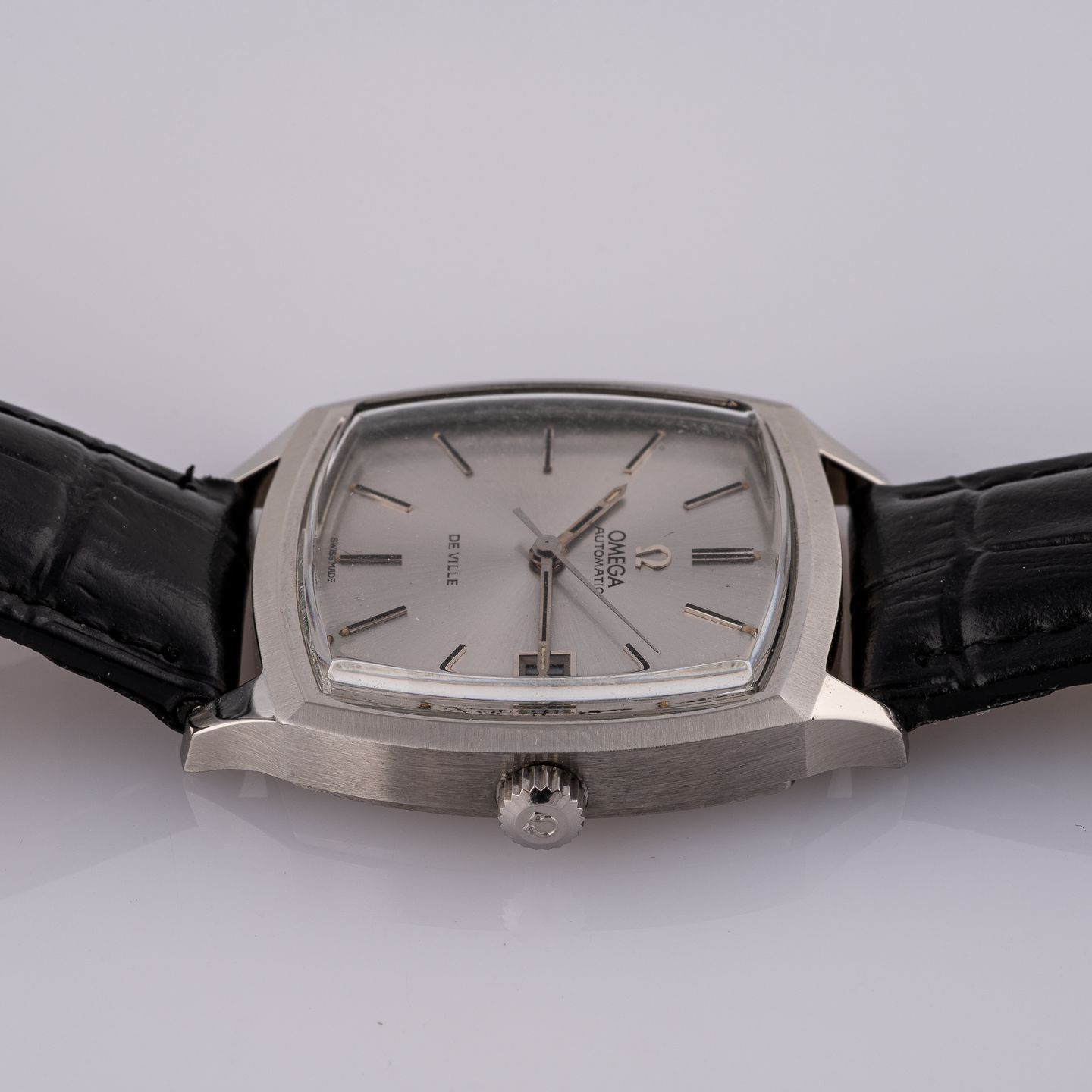 Omega De Ville 166.075 (1970) - Silver dial 33 mm Steel case (8/8)