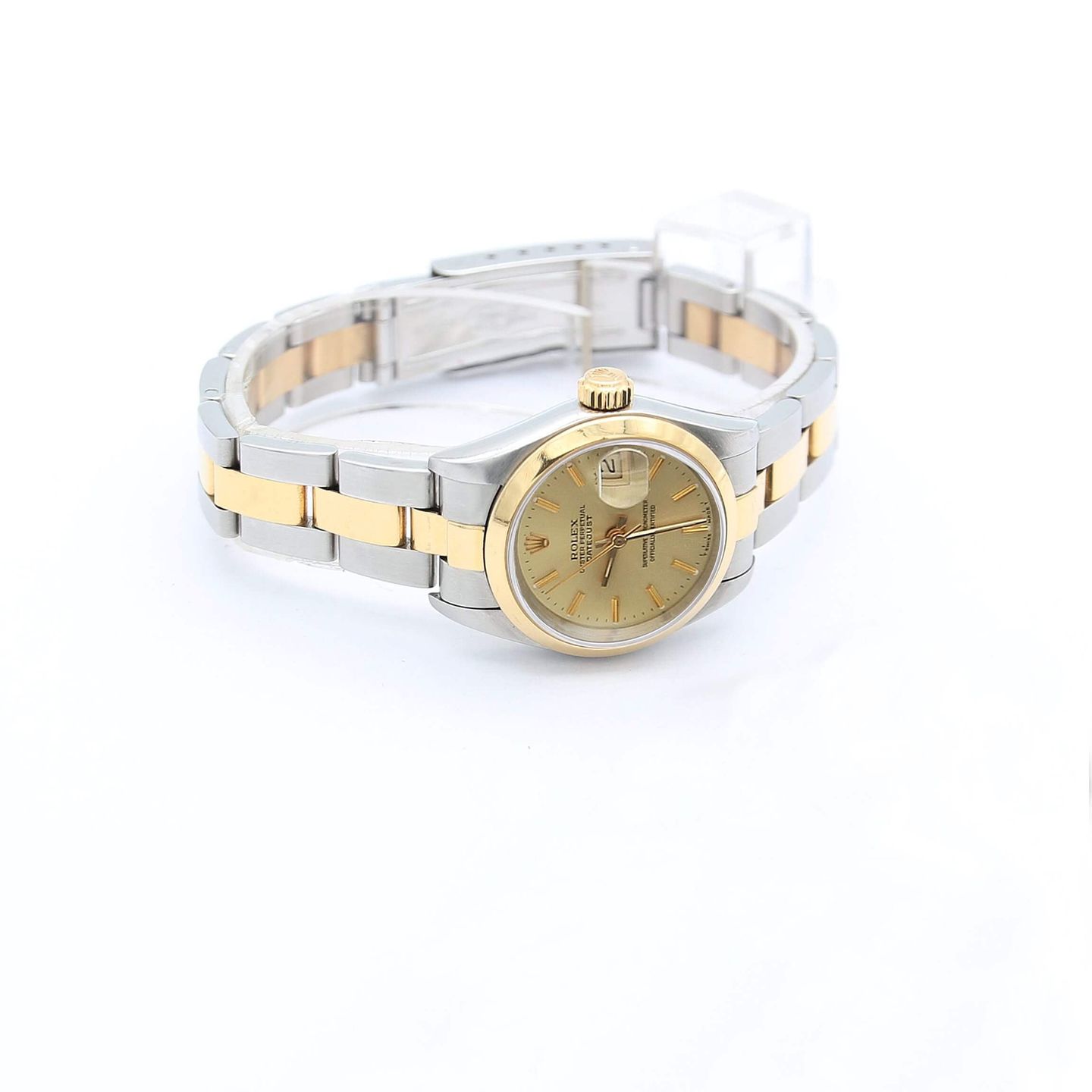 Rolex Lady-Datejust 69163 (Onbekend (willekeurig serienummer)) - 26mm Goud/Staal (2/5)