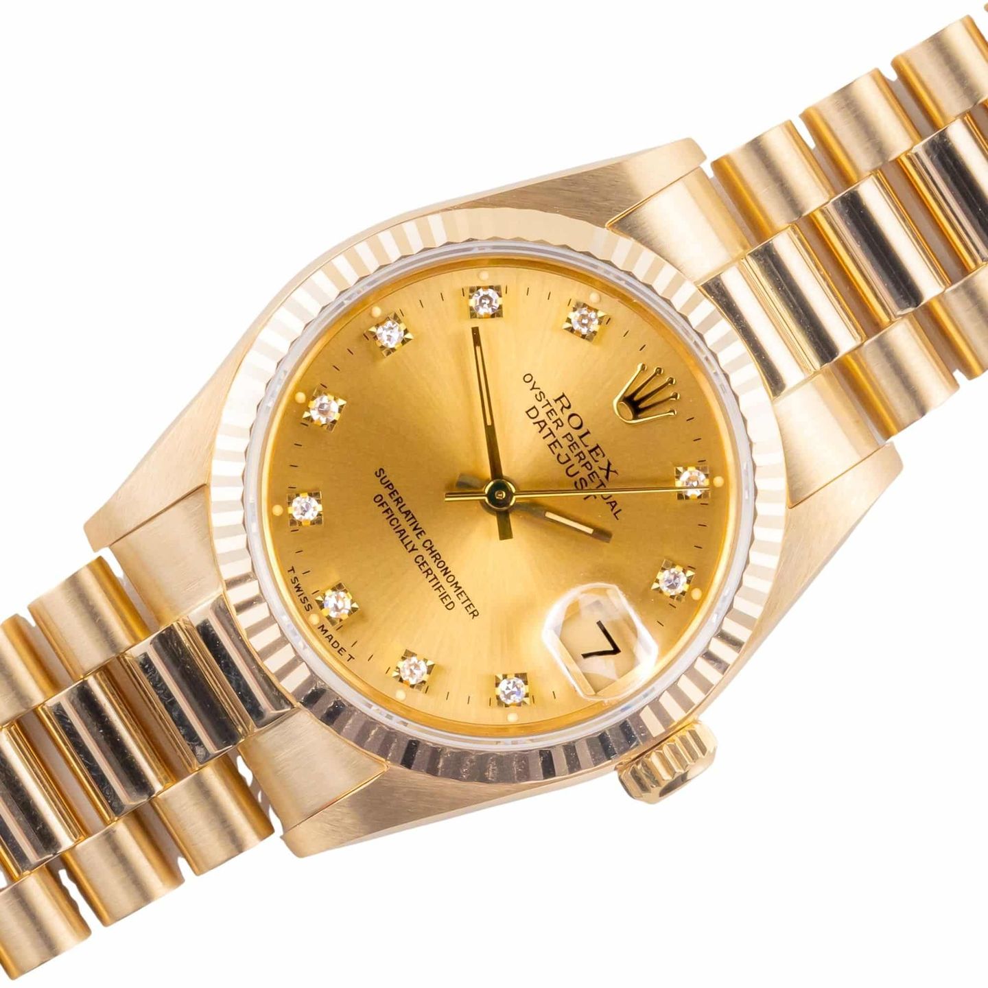 Rolex Datejust 31 68278 (1988) - 31 mm Yellow Gold case (1/8)