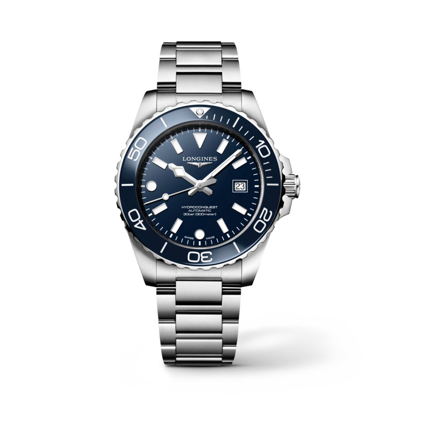 Longines HydroConquest L3.788.4.96.6 (2026) - Blue dial 42 mm Steel case (1/1)