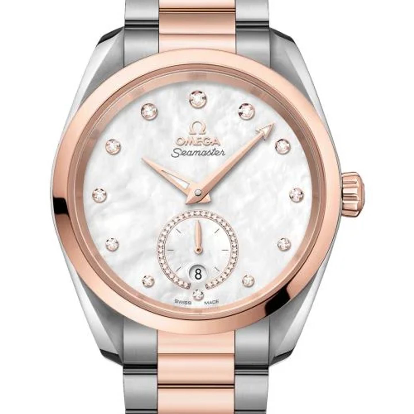 Omega Seamaster Aqua Terra 220.20.38.20.55.002 (2026) - Parelmoer wijzerplaat 38mm Staal (1/1)