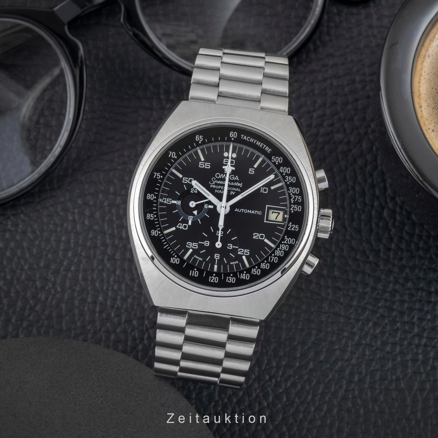 Omega Speedmaster Mark IV 176.009 (1977) - Black dial 42 mm Steel case (3/8)