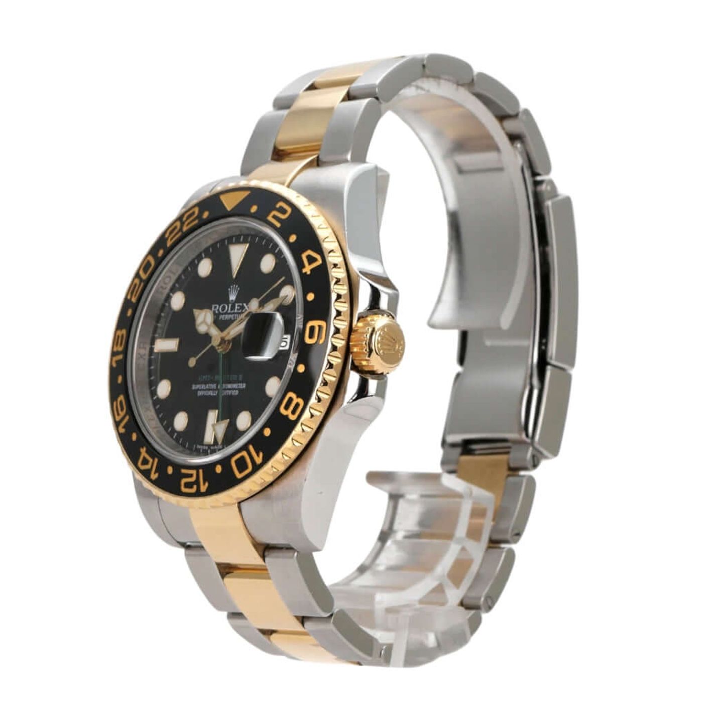 Rolex GMT-Master II 116713LN (2008) - 40mm Goud/Staal (3/8)