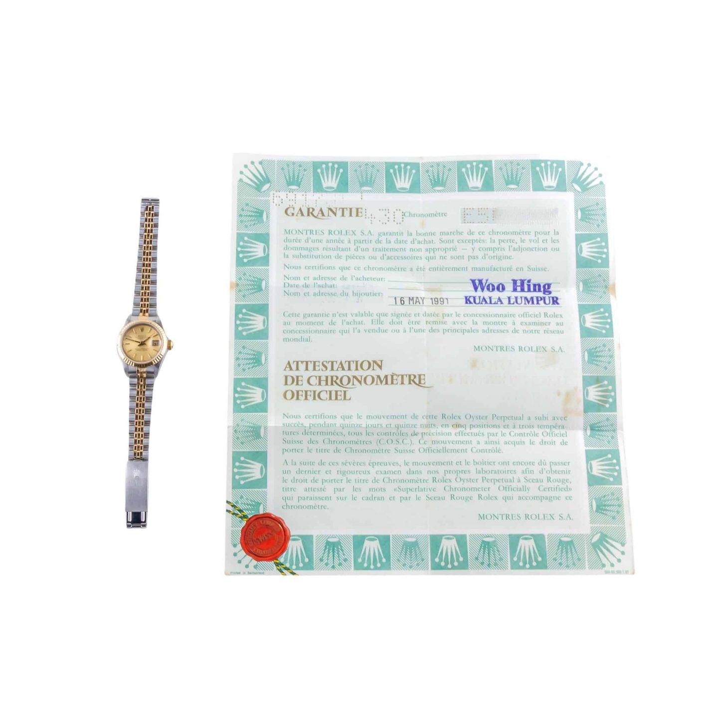 Rolex Lady-Datejust 69173 - (8/8)
