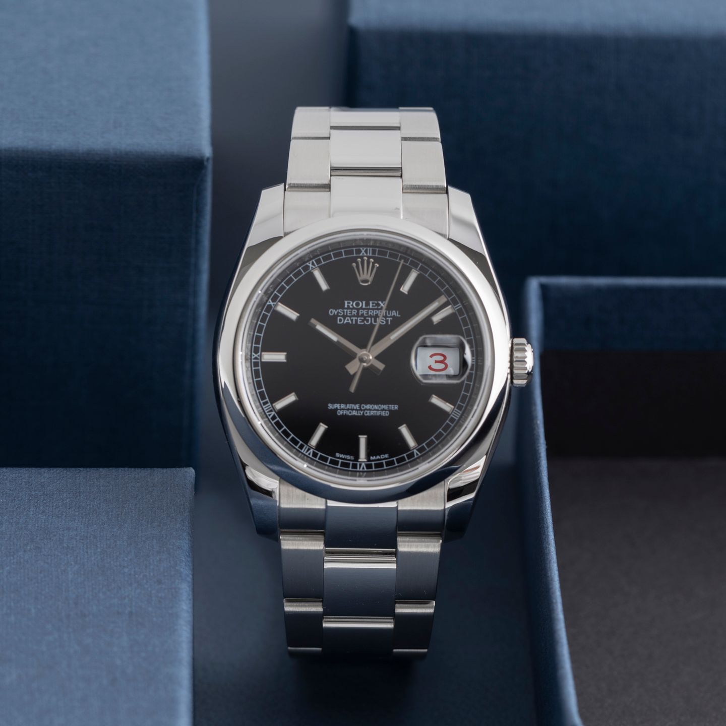 Rolex Datejust 36 116200 (2008) - 36 mm Steel case (1/8)