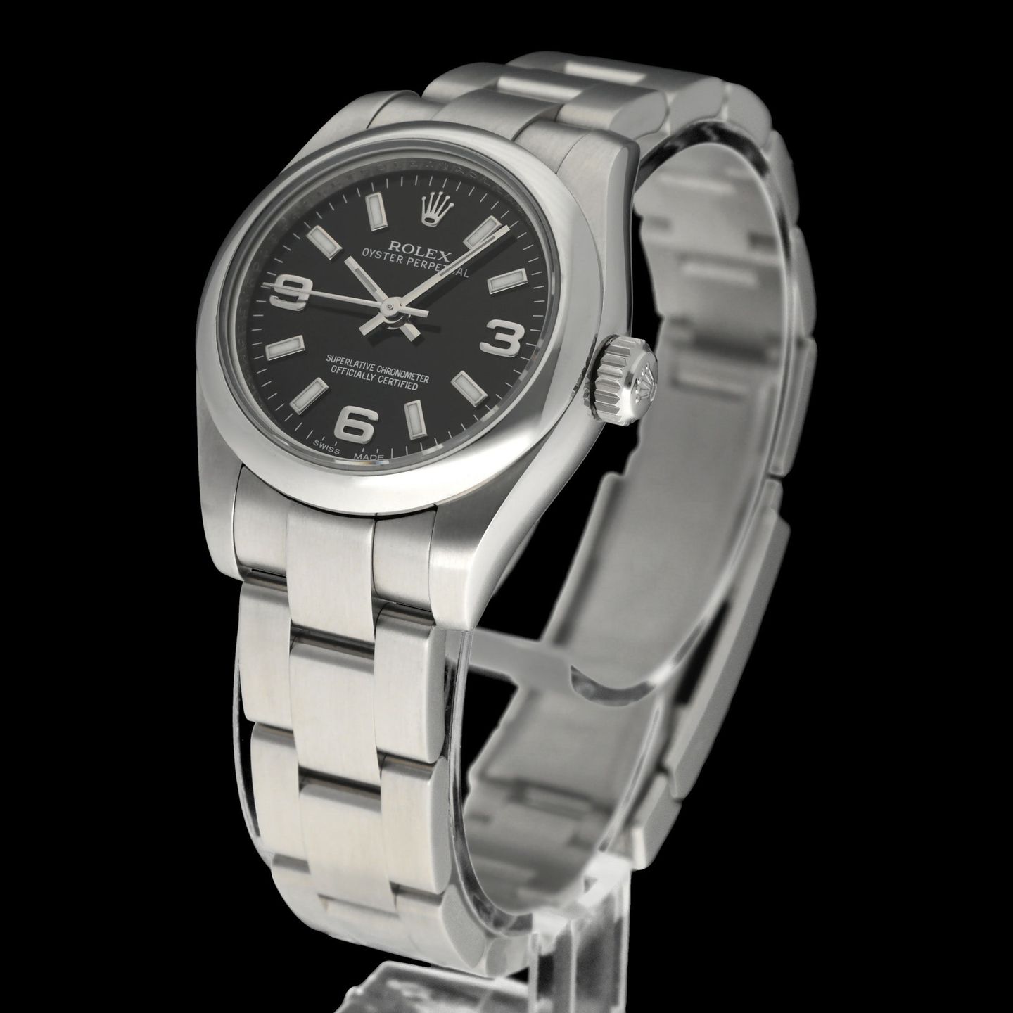 Rolex Oyster Perpetual 26 176200 (2011) - 26 mm Steel case (2/8)