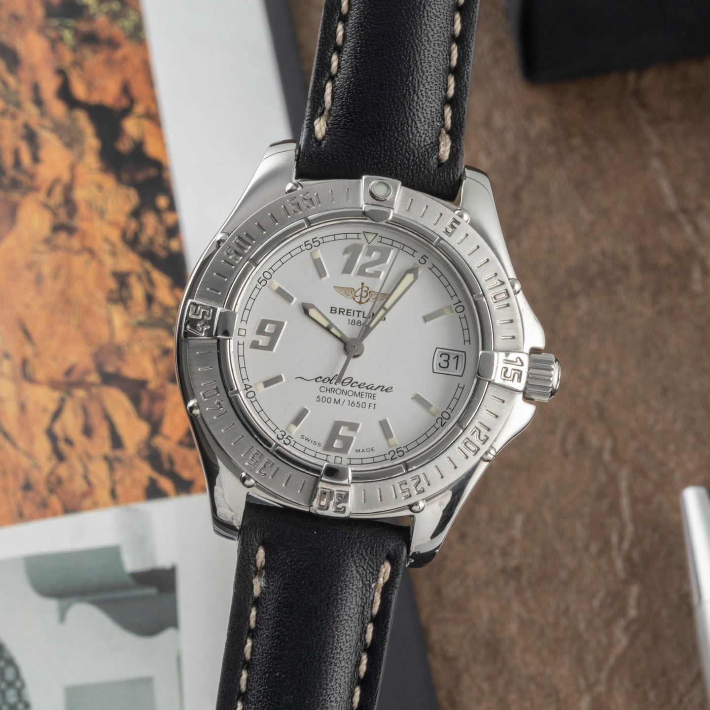 Breitling Colt Oceane A57350 (2001) - 34mm Staal (3/8)