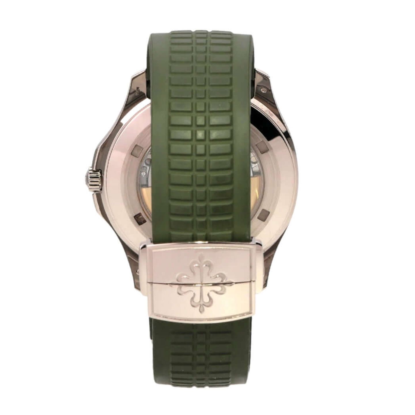 Patek Philippe Aquanaut 5168G-010 (2020) - Green dial 42 mm White Gold case (8/8)