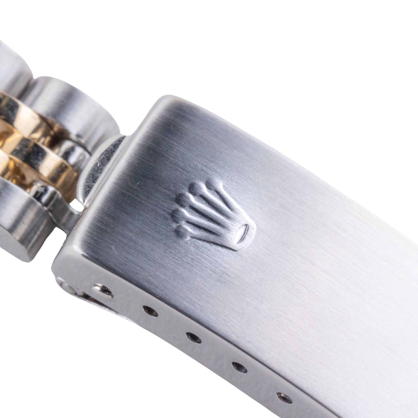 Rolex Lady-Datejust 69173 (1991) - Black dial 26 mm Gold/Steel case (7/8)