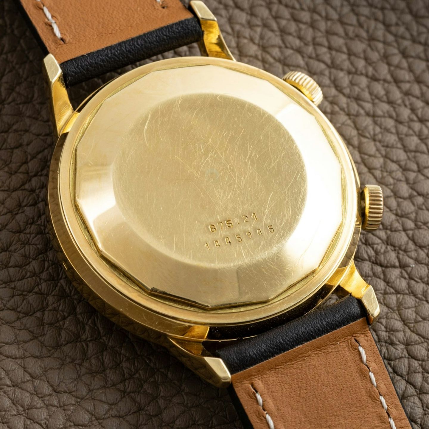 Jaeger-LeCoultre Memovox 875 (1971) - 37mm Geelgoud (8/8)