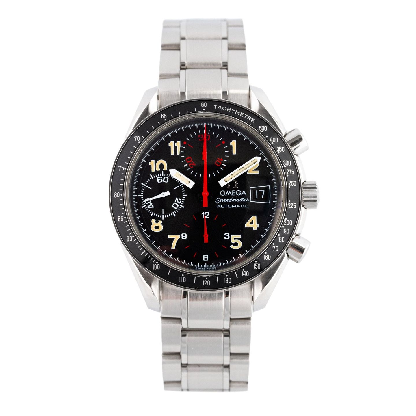 Omega Speedmaster 3513.53 (Onbekend (willekeurig serienummer)) - Zwart wijzerplaat 39mm Staal (1/5)