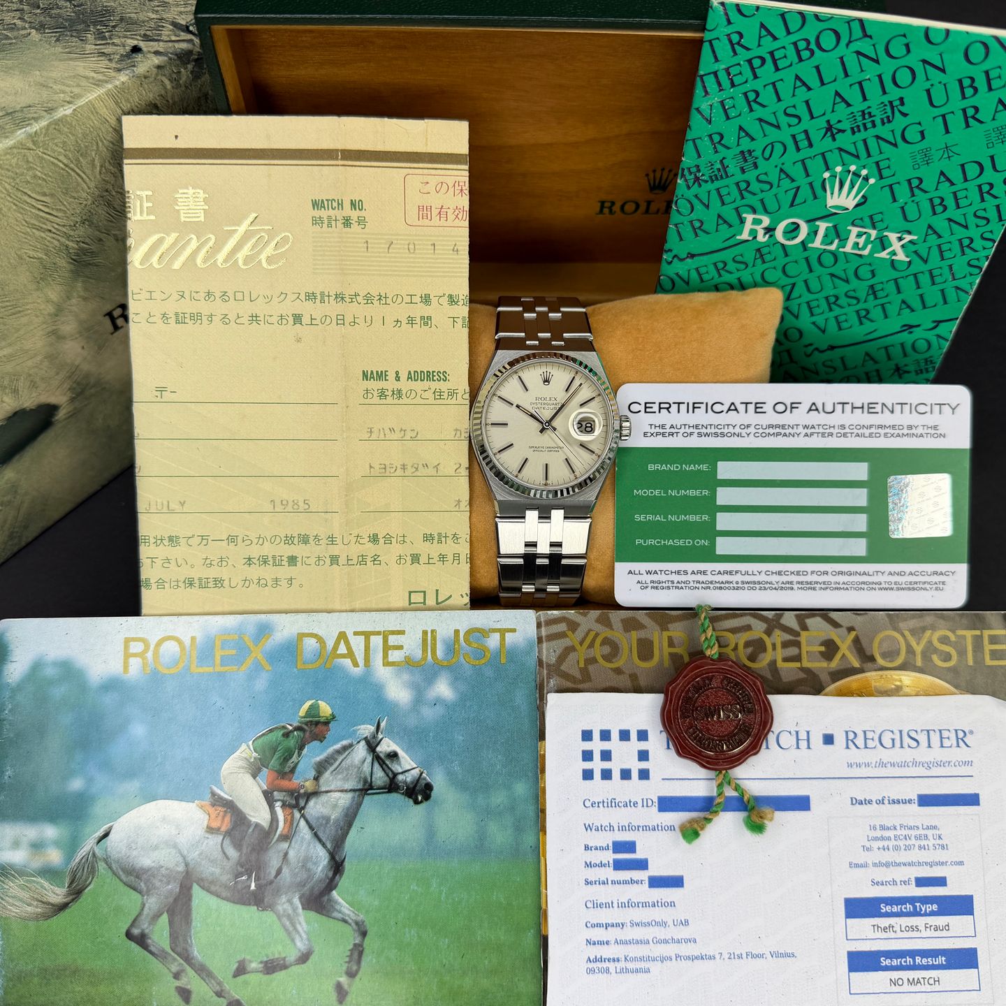 Rolex Datejust Oysterquartz 17014 - (3/8)