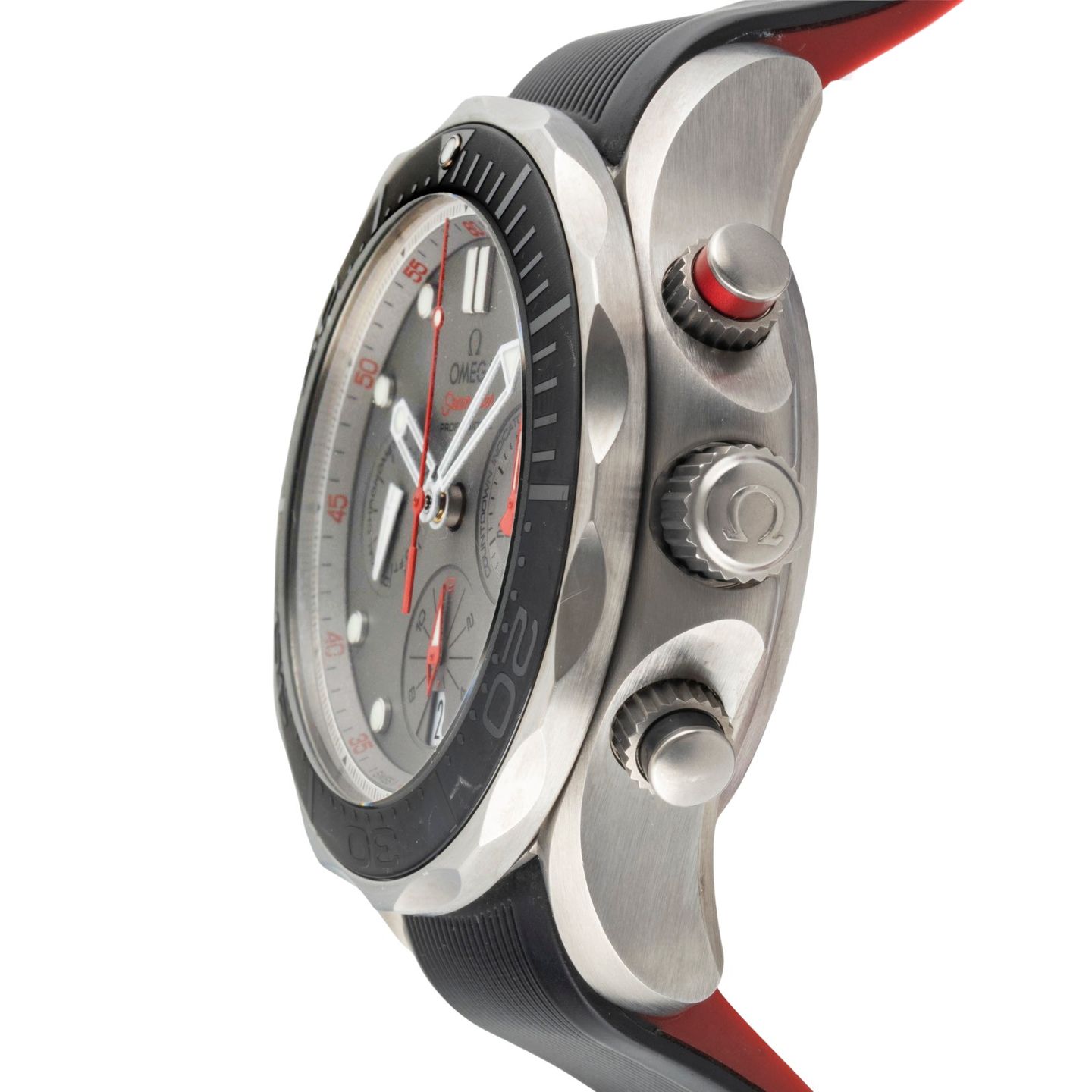 Omega Seamaster Diver 300 M 212.92.44.50.99.001 (Unknown (random serial)) - Grey dial 44 mm Titanium case (6/8)