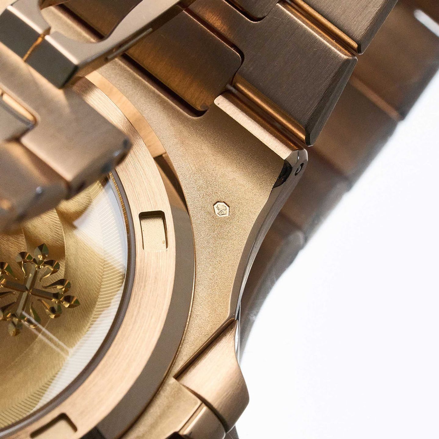 Patek Philippe Nautilus 5711/1R-001 (2017) - Bruin wijzerplaat 40mm Roségoud (7/8)