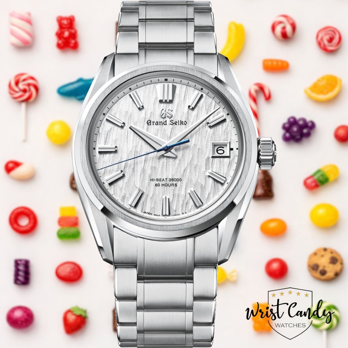 Grand Seiko Heritage Collection SLGH005 (Onbekend (willekeurig serienummer)) - Blauw wijzerplaat 41mm Staal (1/8)