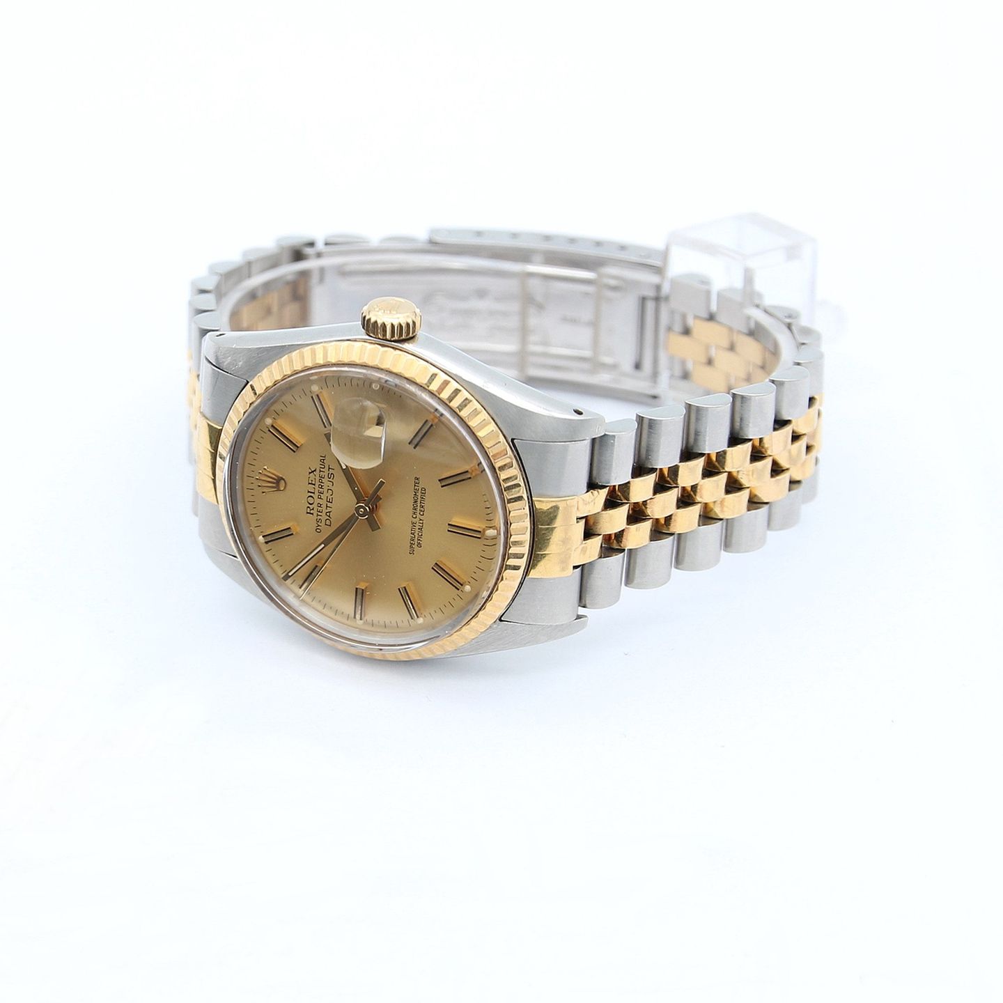 Rolex Datejust 36 16013 (Onbekend (willekeurig serienummer)) - 36mm Goud/Staal (4/7)