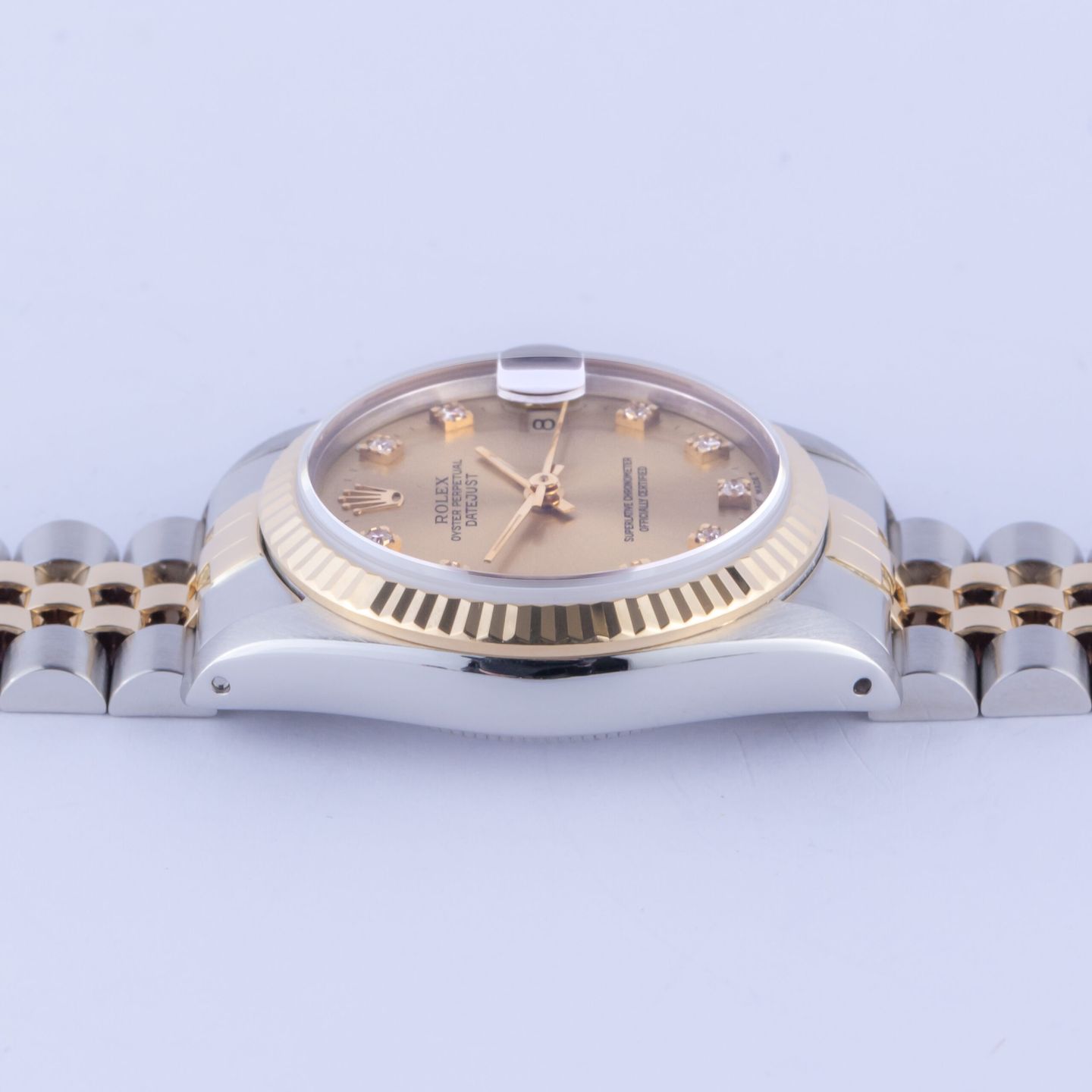 Rolex Datejust 31 68273 (1989) - 31 mm Gold/Steel case (5/8)