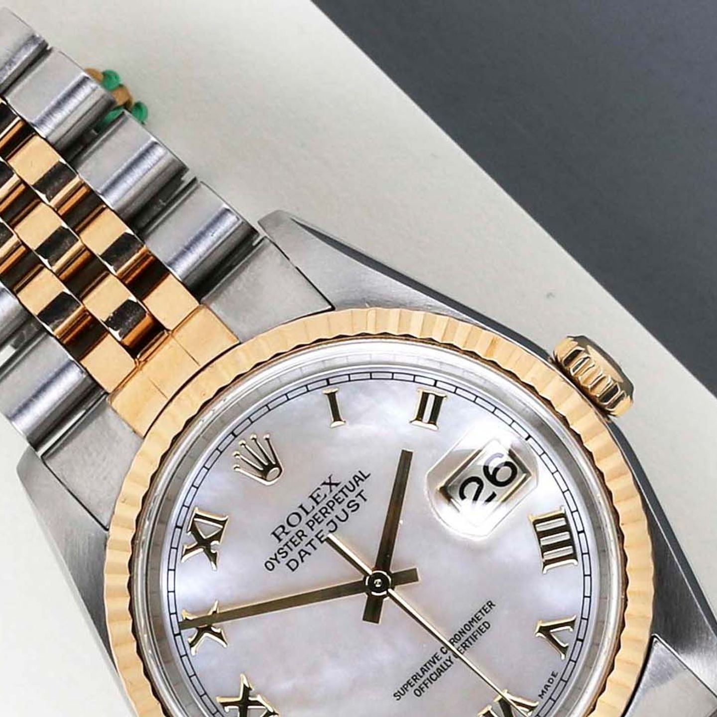 Rolex Datejust 36 16233 (2002) - 36 mm Gold/Steel case (3/8)