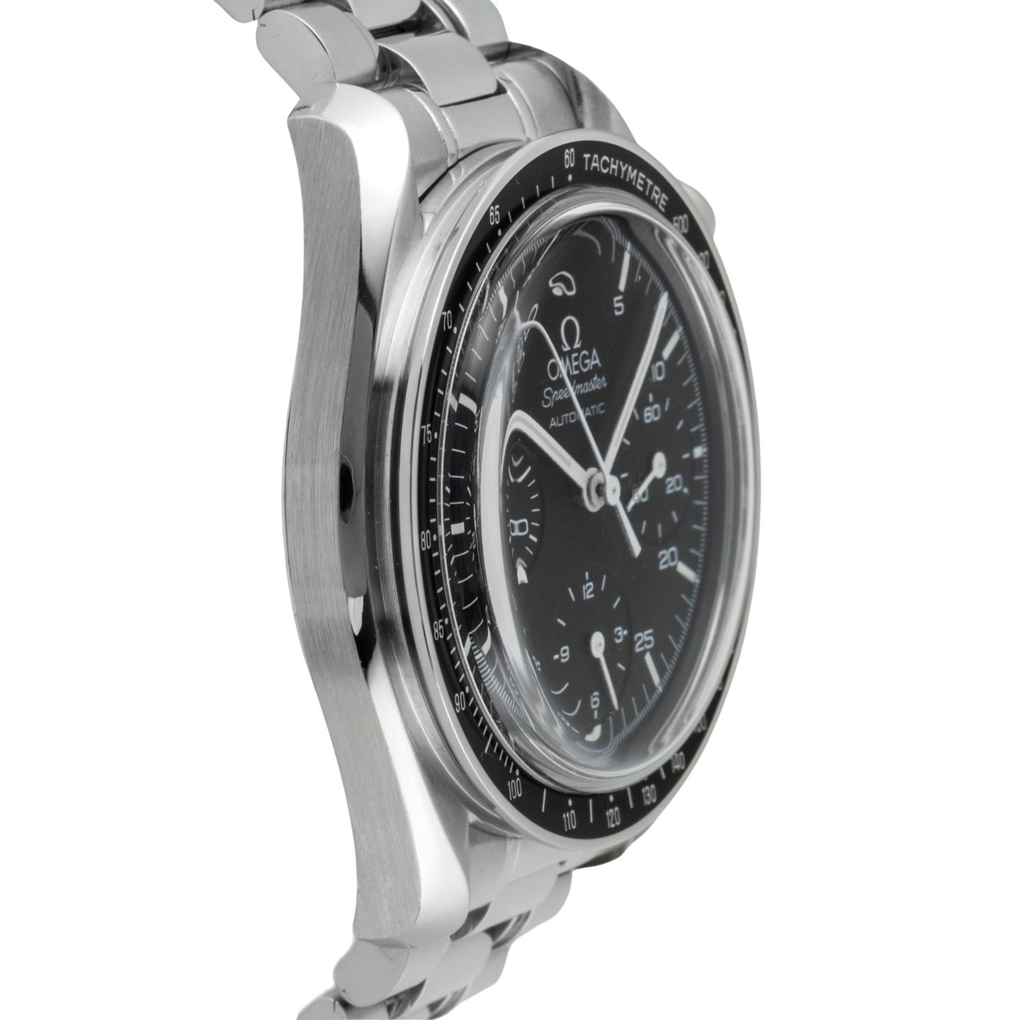 Omega Speedmaster Reduced 3510.50.00 (1999) - Black dial 39 mm Steel case (7/8)