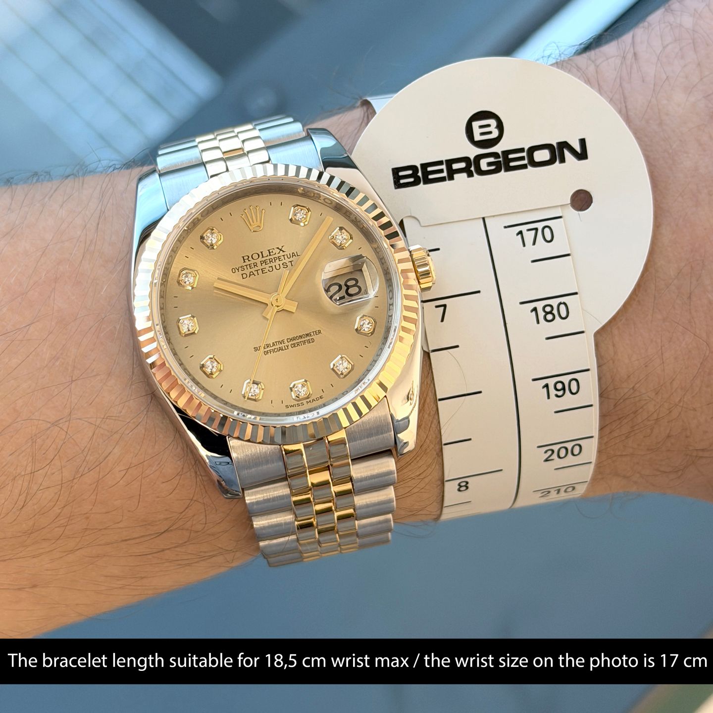 Rolex Datejust 36 116233 (2010) - 36 mm Gold/Steel case (2/8)