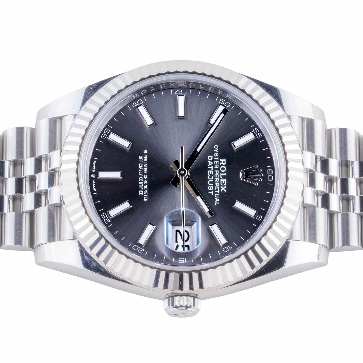 Rolex Datejust 41 126334 (2025) - Grijs wijzerplaat 41mm Staal (6/8)