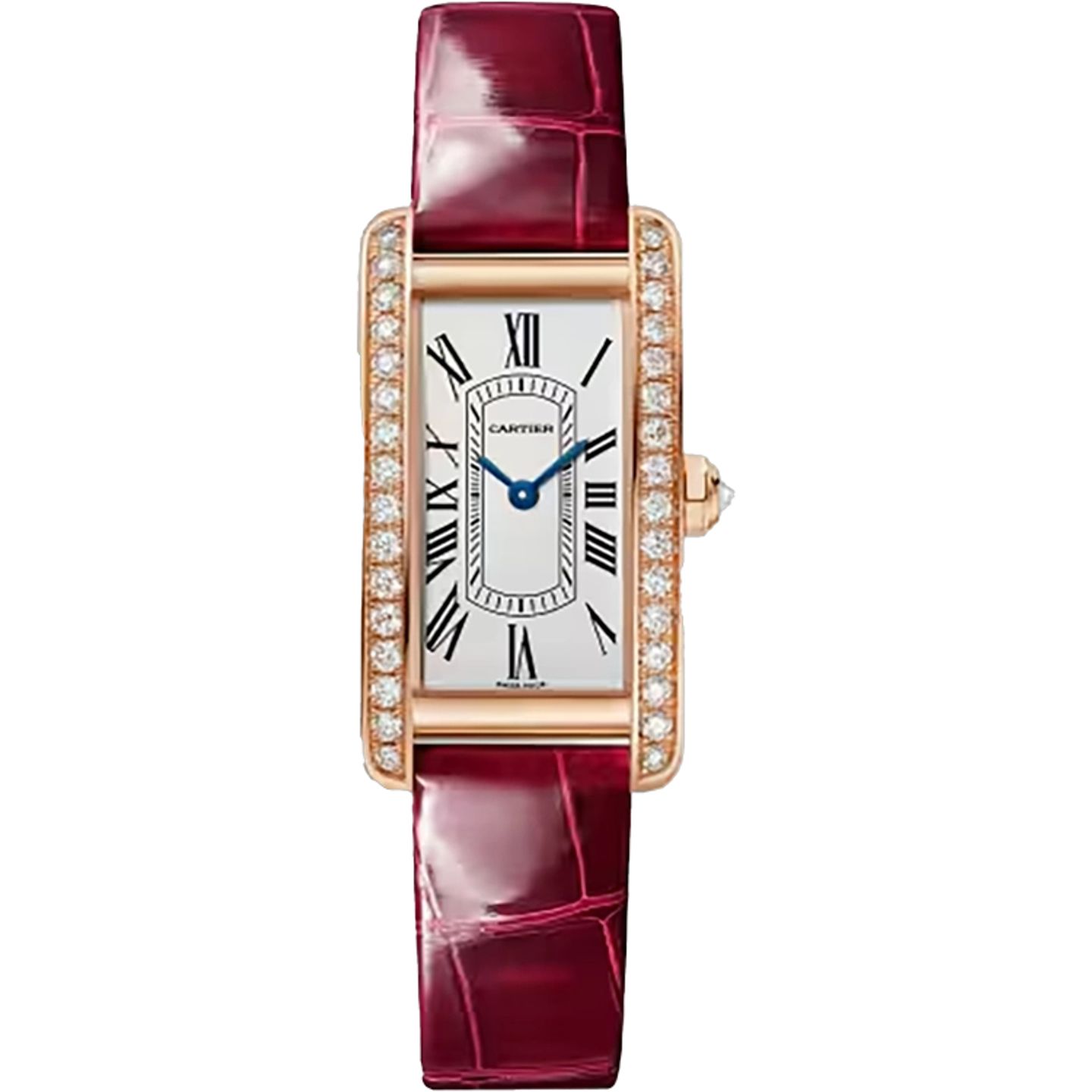 Cartier Tank Américaine WJTA0059 (2025) - Silver dial 19 mm Rose Gold case (1/1)
