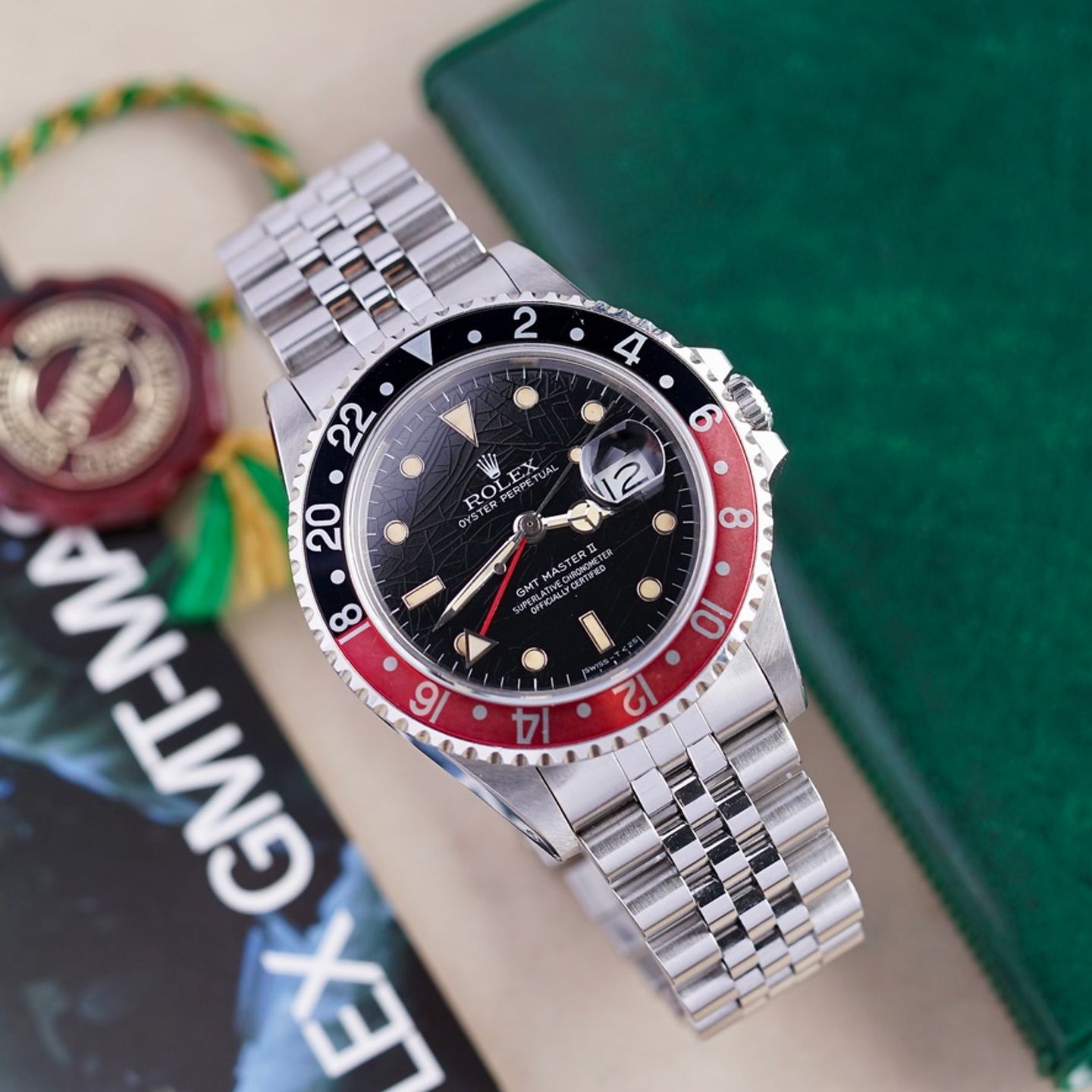 Rolex GMT-Master II 16760 (1984) - 40 mm Steel case (8/8)