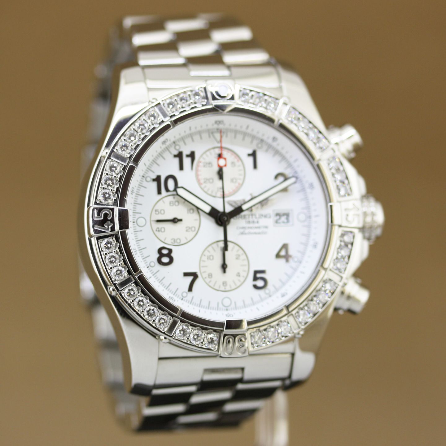 Breitling Super Avenger A13370 (2007) - 48mm Staal (3/8)