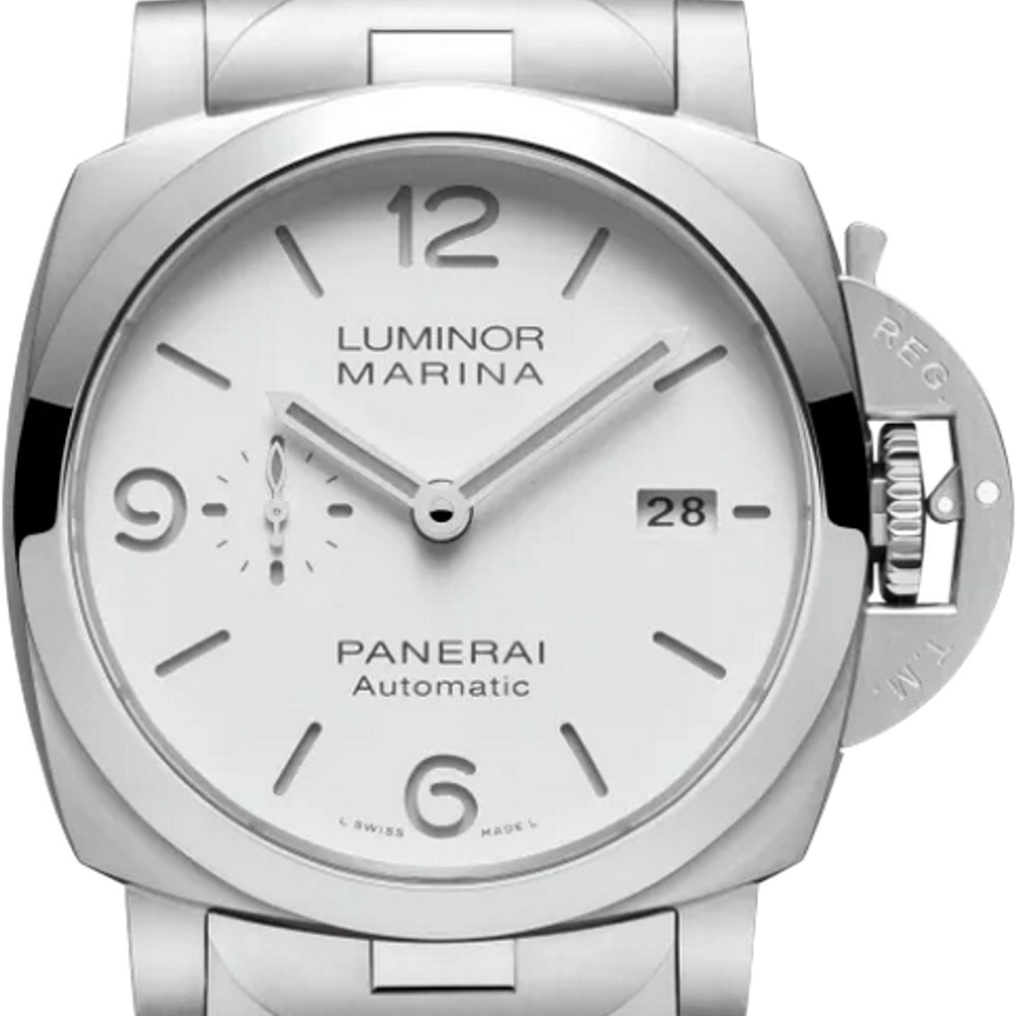 Panerai Luminor Marina 8 Days PAM01564 (2026) - White dial 44 mm Steel case (1/1)