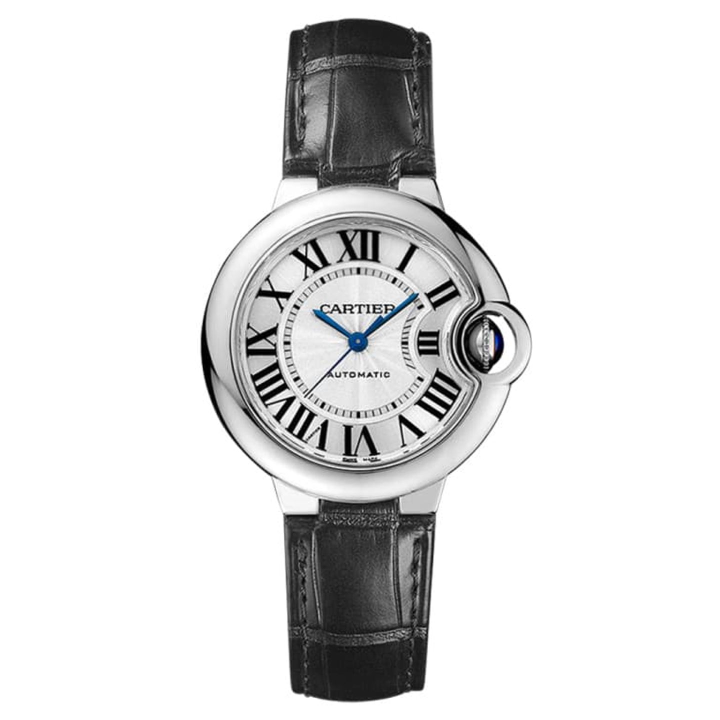 Cartier Ballon Bleu 33mm WSBB0030 (2024) - Zilver wijzerplaat 33mm Staal (1/1)